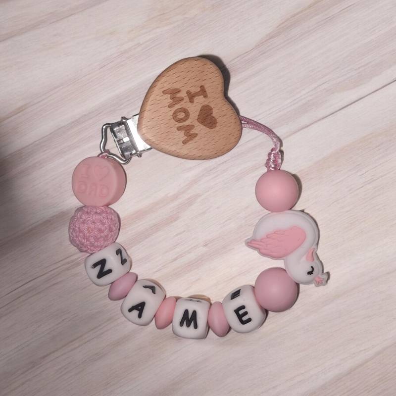 Schnullerkette Personalisiert Schnullerkette Personalisiert von Etsy - LemeravigliedimariCo