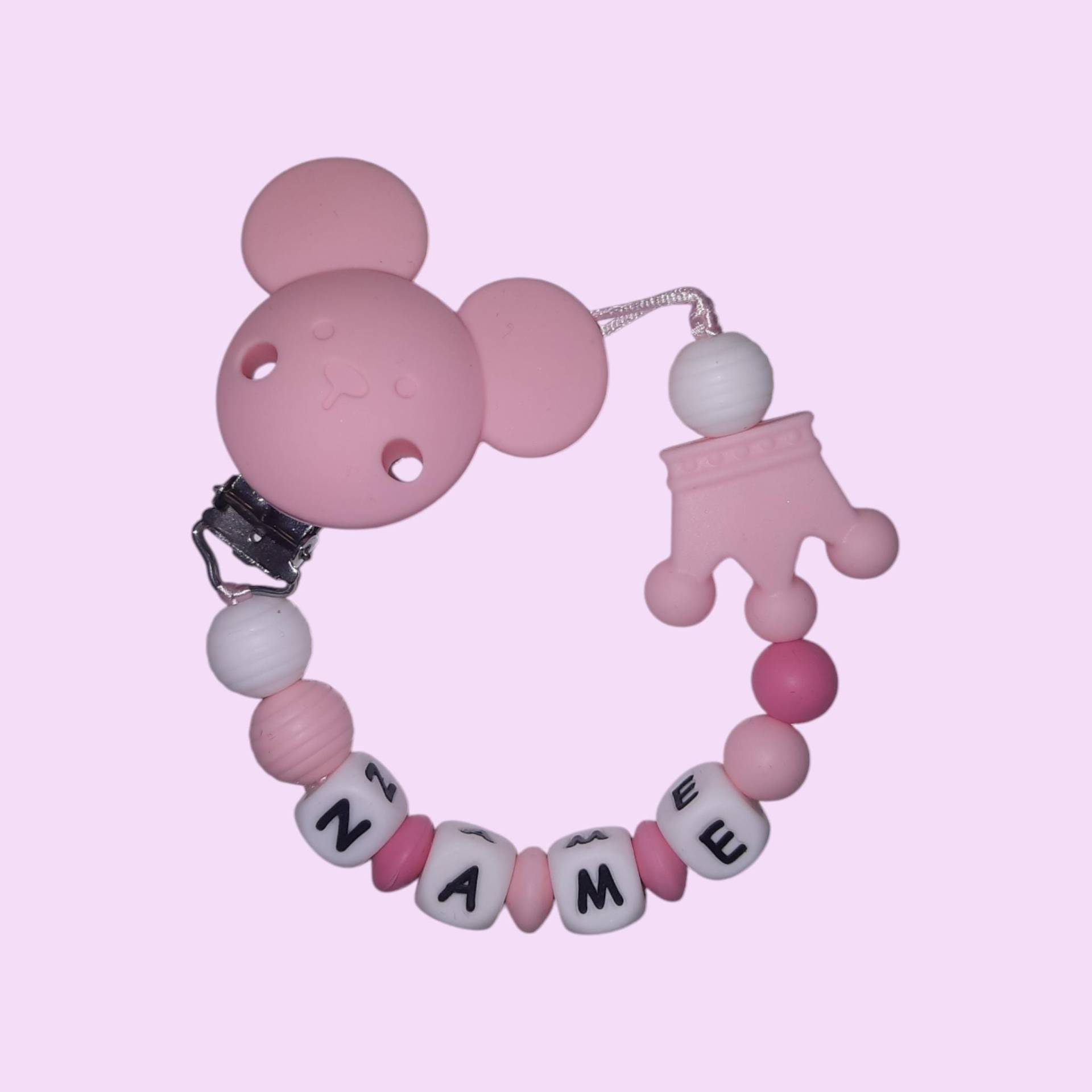 Schnullerkette Personalisiert von Etsy - LemeravigliedimariCo