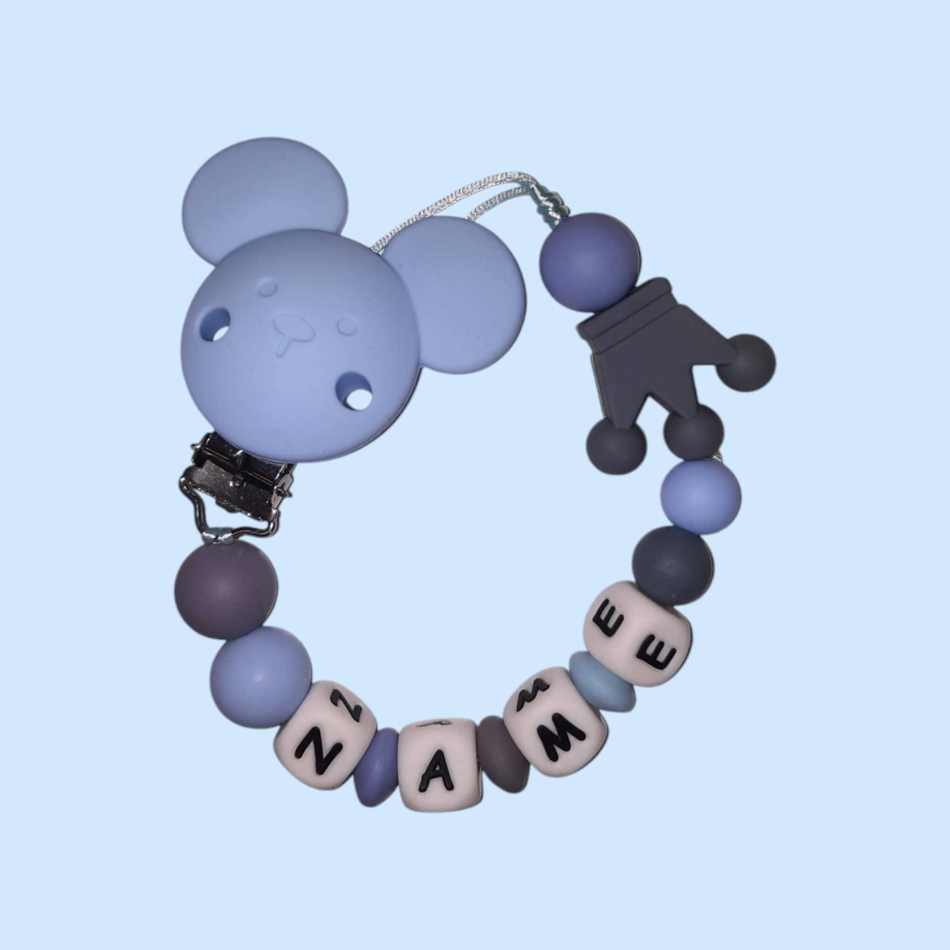 Schnullerkette Personalisiert von Etsy - LemeravigliedimariCo