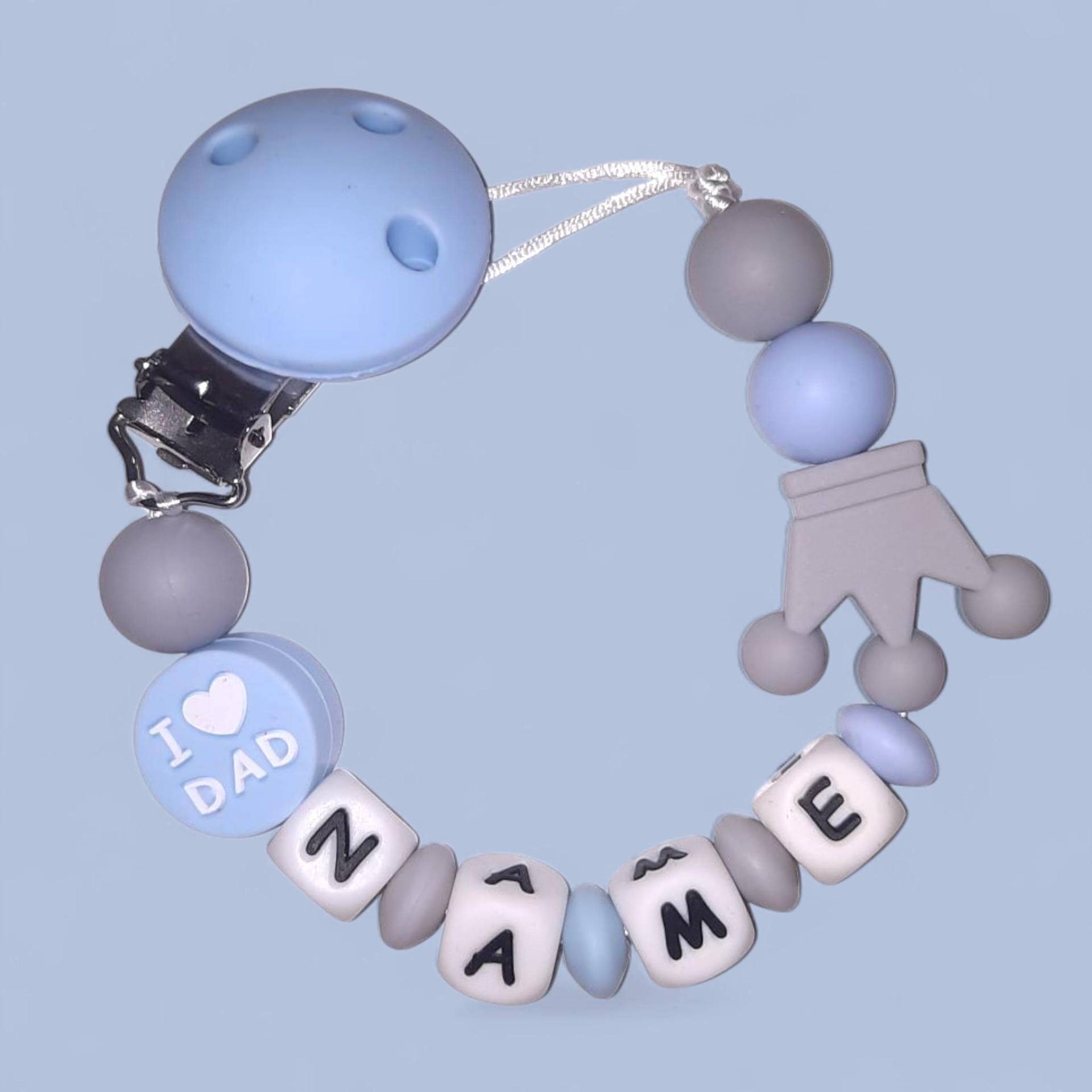 Schnullerkette Personalisiert von Etsy - LemeravigliedimariCo