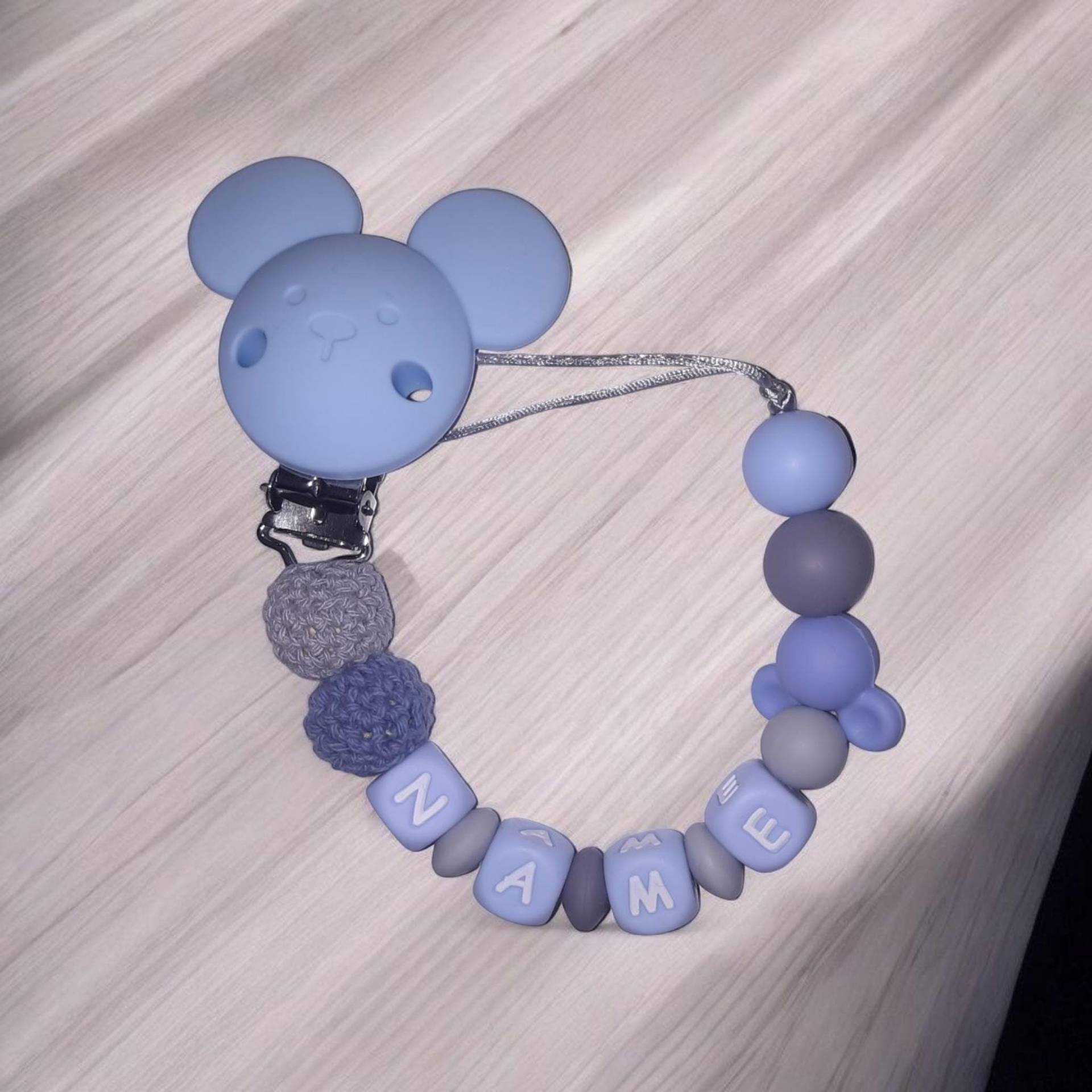 Schnullerkette Personalisiert von Etsy - LemeravigliedimariCo