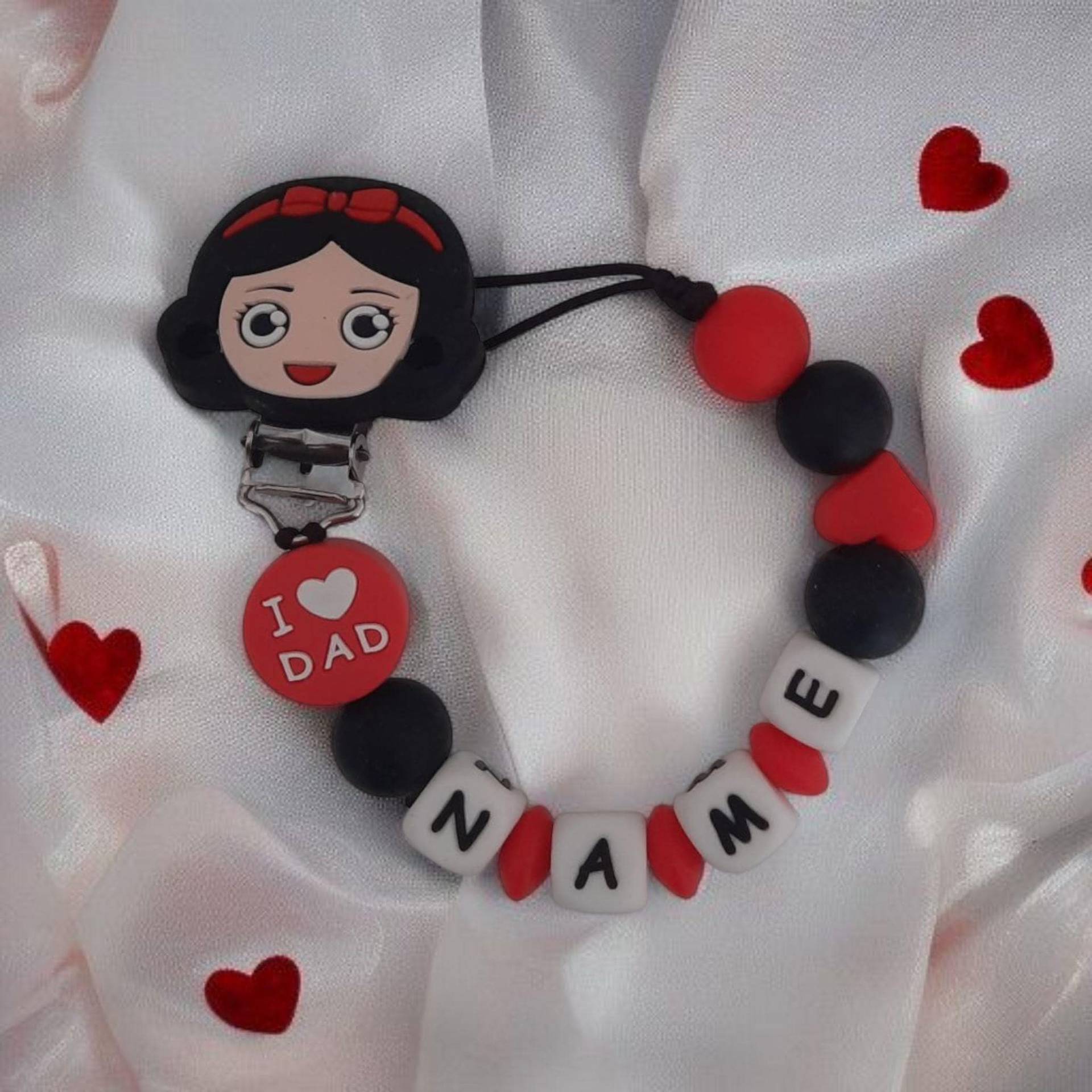 Schnullerkette Personalisiert von Etsy - LemeravigliedimariCo