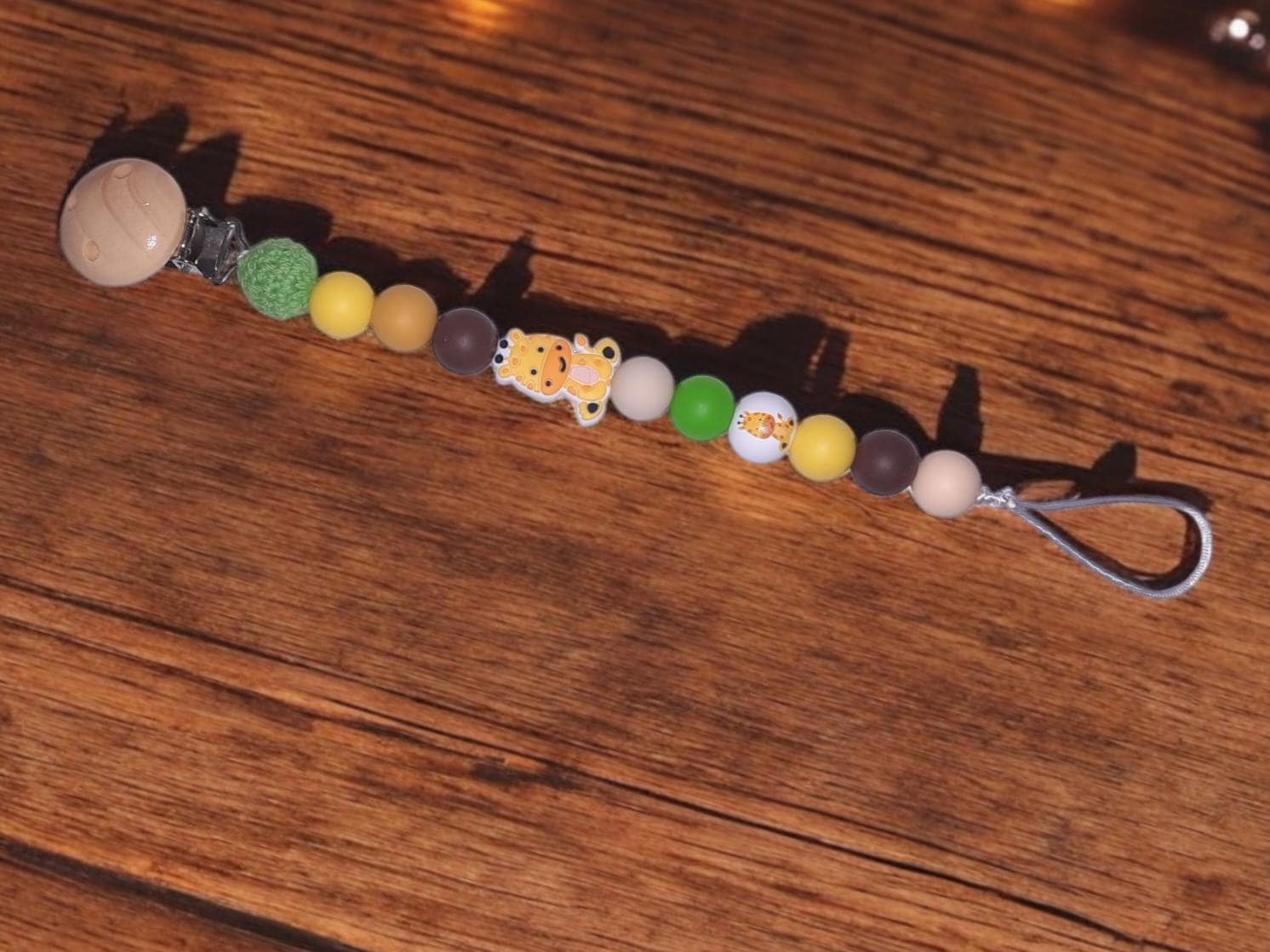 Schnullerkette von Etsy - LemeravigliedimariCo