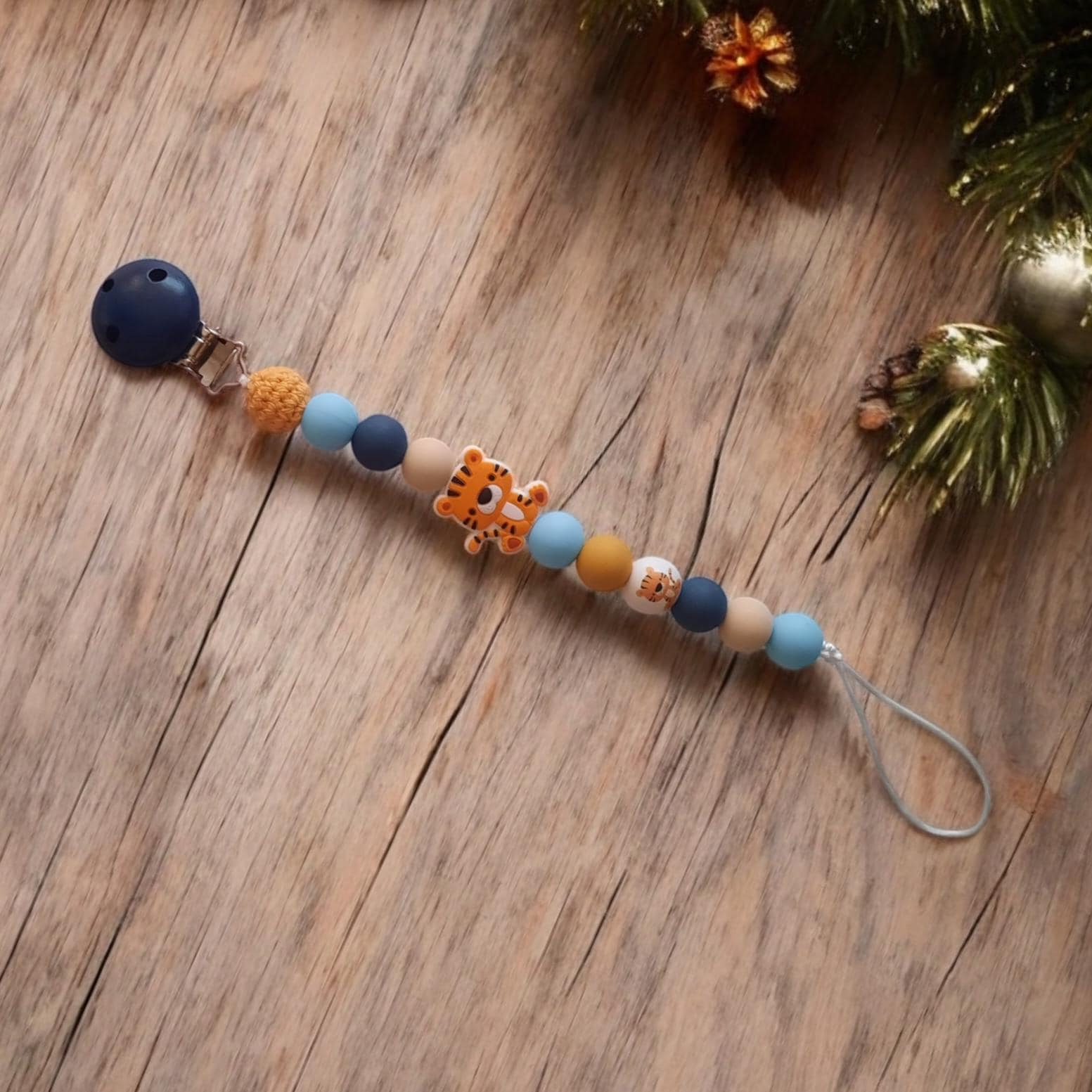 Schnullerkette von Etsy - LemeravigliedimariCo