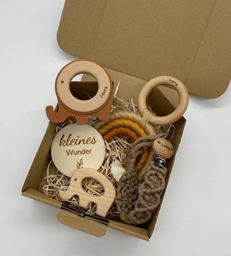 Babyset Mädchen Junge Geschenkset Geschenk Zur Geburt Personalisiertes Babygeschenk von Etsy - LemonandCocoa