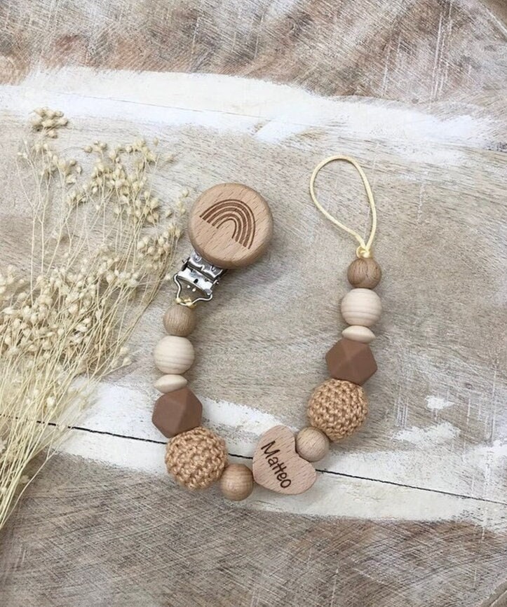 Schnullerkette Mit Namen Personalisiert Graviert Verschiedene Schriftarten/Clips Geschenk Geburt Taufe Schnullerkette Mit Namen Personalisiert Graviert Verschiedene Schriftarten/Clips Geschenk Geburt Taufe von Etsy - LemonandCocoa