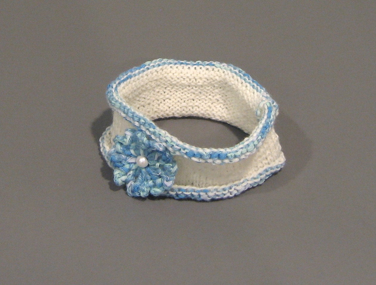 Baby Mädchen Stirnband, Weißes Stirnband Mit Blumen, Weiß Blauer Blume, Geschenk Für - Lk111 Baby Mädchen Stirnband, Weißes Stirnband Mit Blumen, Weiß Blauer Blume, Geschenk Für - Lk111 von Etsy - LenasKnitting