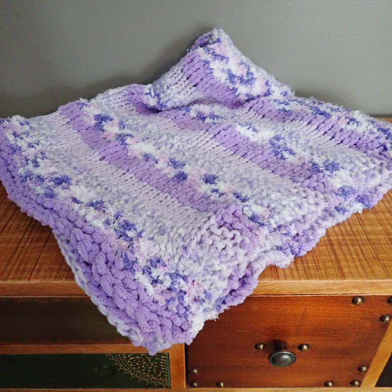 Handgefertigte Babydecke, Babygeschenk, Duschgeschenk, Decke 19056, Versandfertig von Etsy - LesCreationsManon