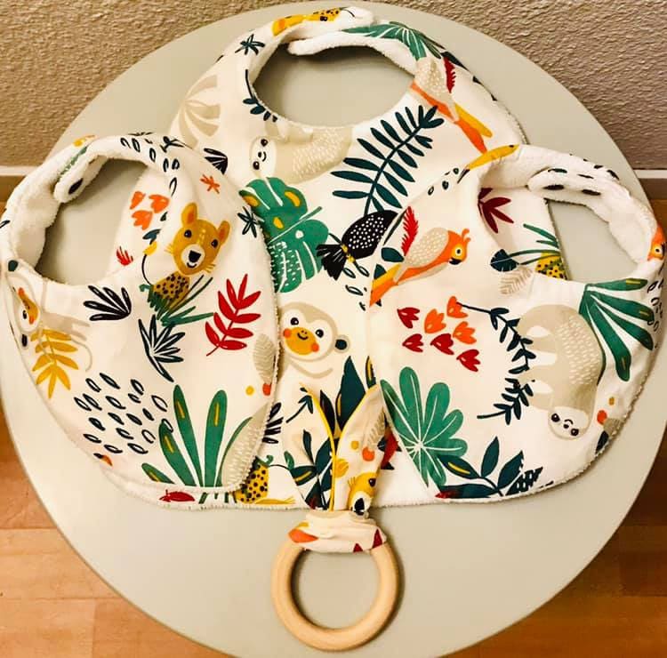 Bandana-Lätzchen Und Mahlzeit von Etsy - LesGalopineries