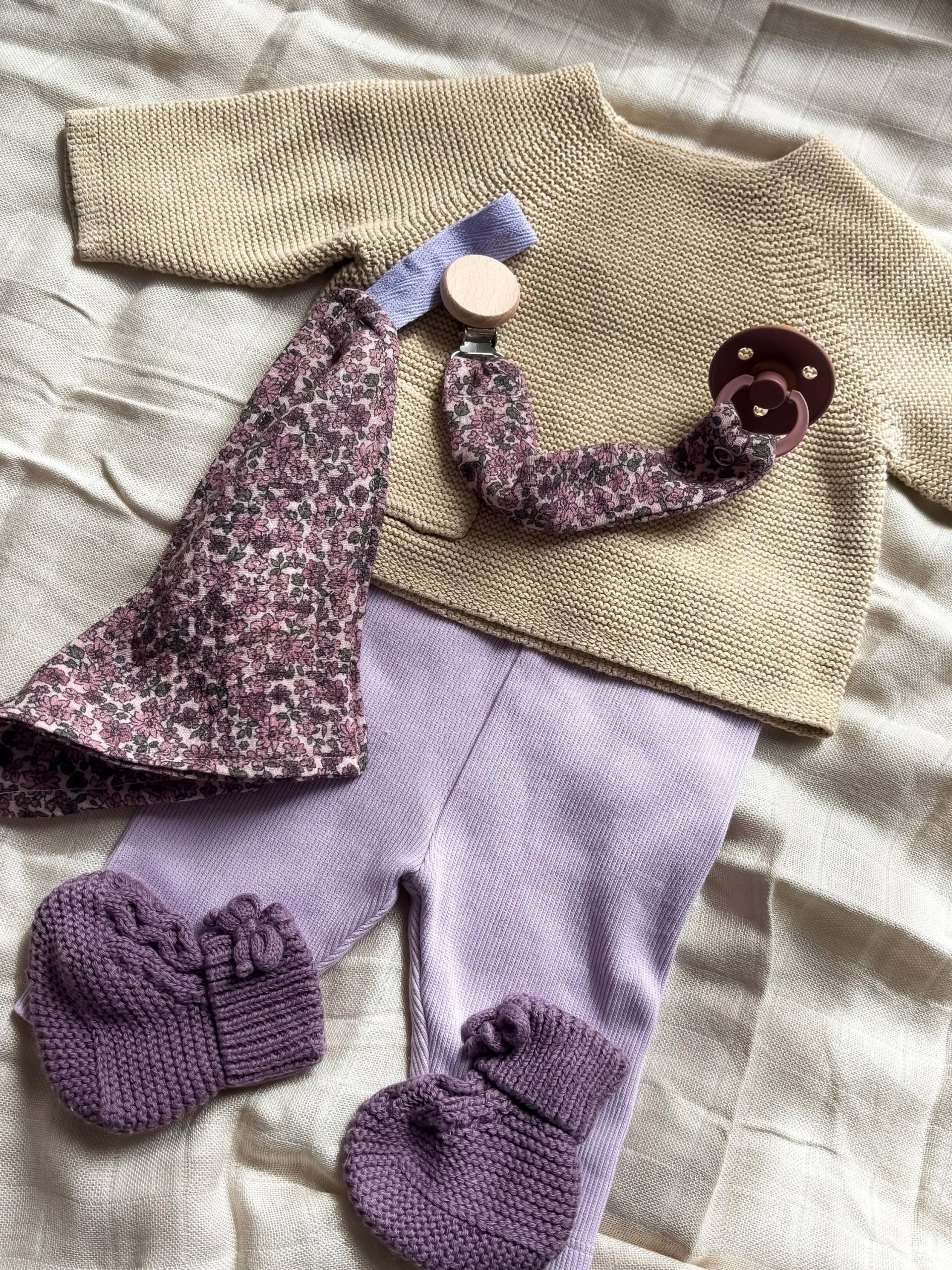 Schnullertuch Aus Musselinstoff - Geschenk Zur Geburt/Taufe Für Mädchen Schnuffeltuch Blumenmuster von Etsy - LeukkStudio