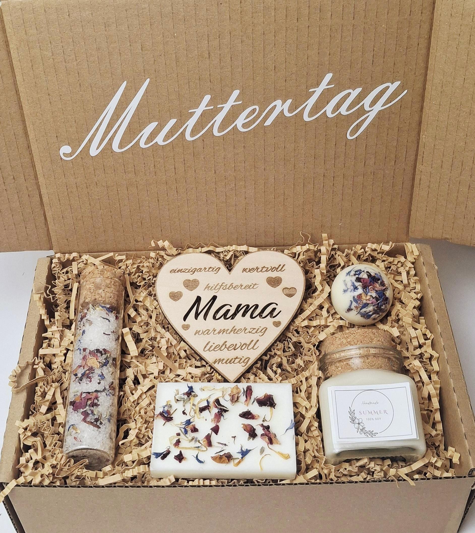 Muttertagsgeschenk, Geschenkbox Zum Muttertag, Geschenk Für Mütter, Muttertag , Für Die Mama Nur Das Beste, Wellnessbox von Etsy - LiBebyLisa