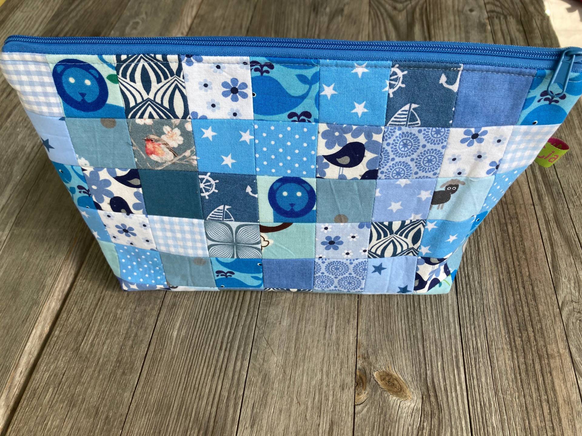Wickeltasche, Kosmetiktasche in Hellblau Wickeltasche, Kosmetiktasche in Hellblau von Etsy - LiaMalaDE