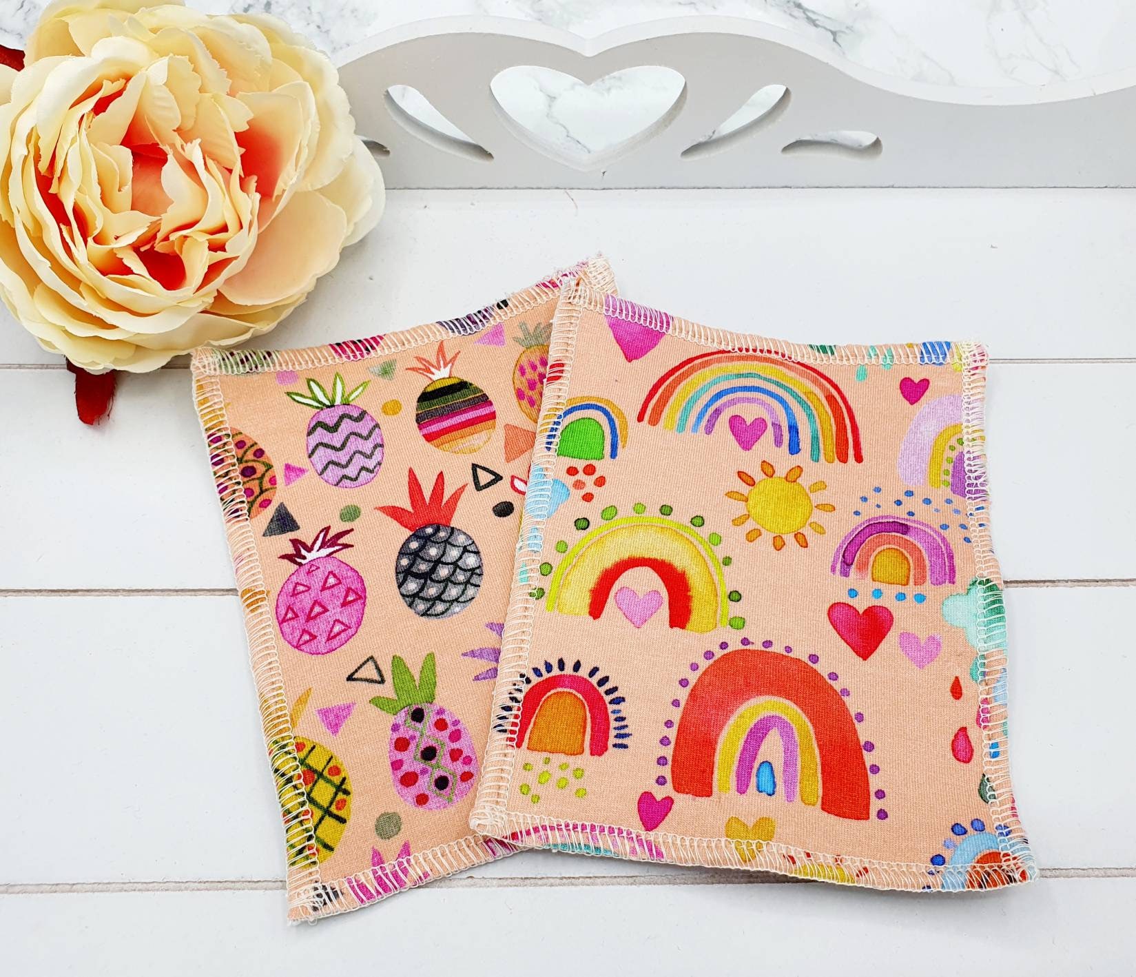 xl Abschminkpad Kosmetikpad Wattepad Waschbar Wiederverwendbar von Etsy - LianesUnikate
