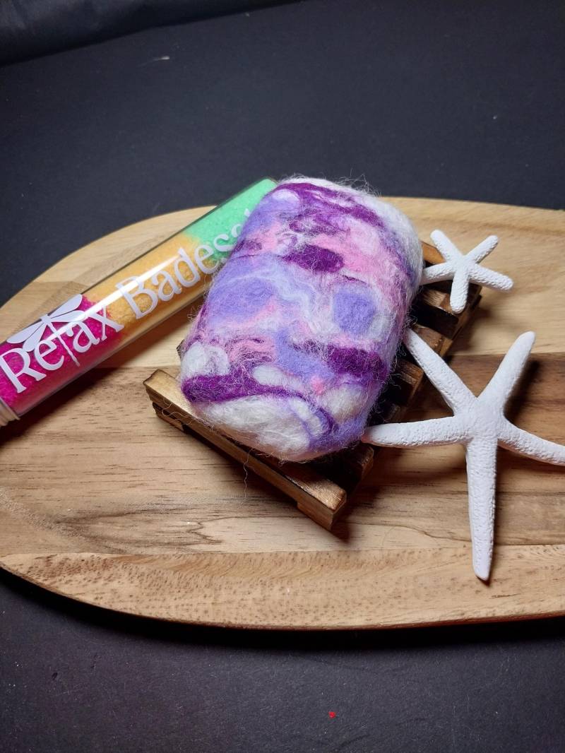 Felt Soap - Wool Felted Spa Felt Soap, Natural With Wool, Handmade Wool Gift Idea, Spa Felt Soap - Wool Felted Spa Felt Soap, Natural With Wool, Handmade Wool Gift Idea, Spa von Etsy - LibelleLaden