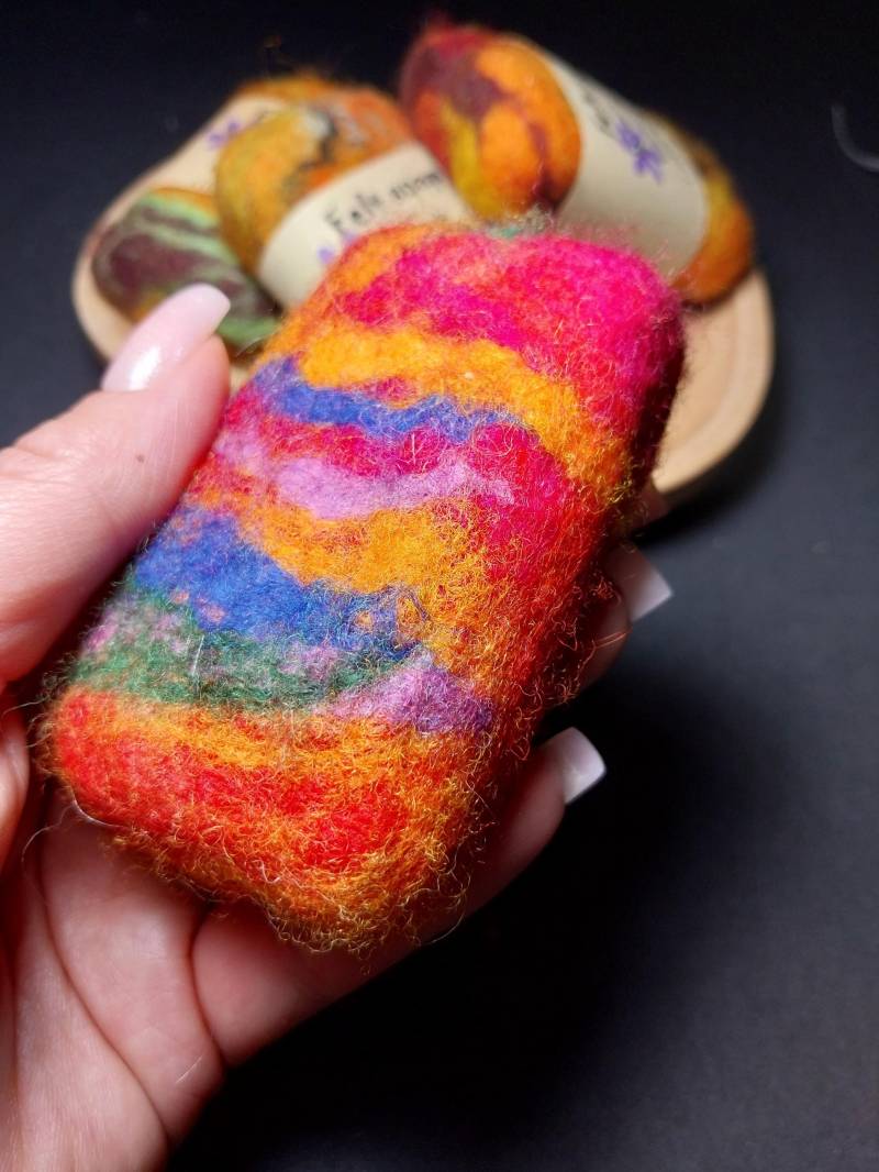 Filzseife - Wolle Gefilzteseife Spafilzseife, Naturseife, Seife Mit Wolle, Handgemachte Seife, Geschenkidee, Spa , Filz von Etsy - LibelleLaden