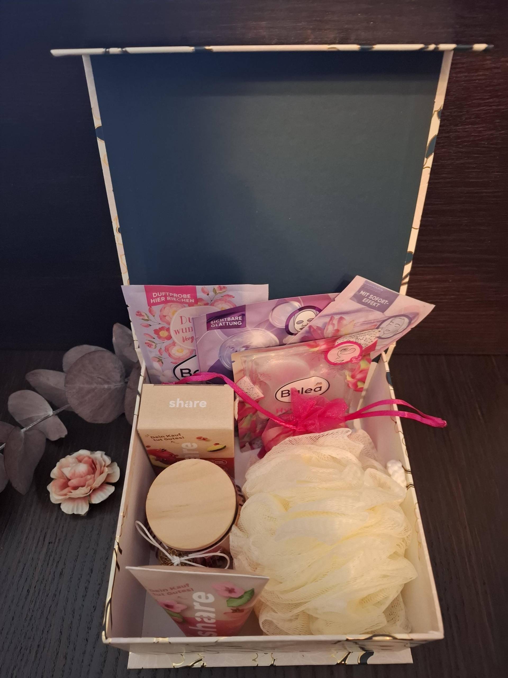 Geschenkbox Wellness Set, Freundin, Wellness-Geschenkbox, Personalisierte Geschenkbox, Wellness-Set von Etsy - LichtermeerDE