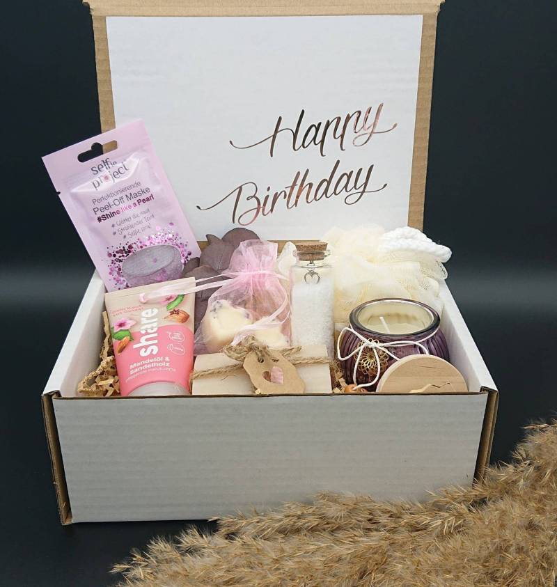 Geschenkbox Wellness Set Frauen, Freundin, Geschenk Muttertag, Geschenkbox, Personalisierte von Etsy - LichtermeerDE