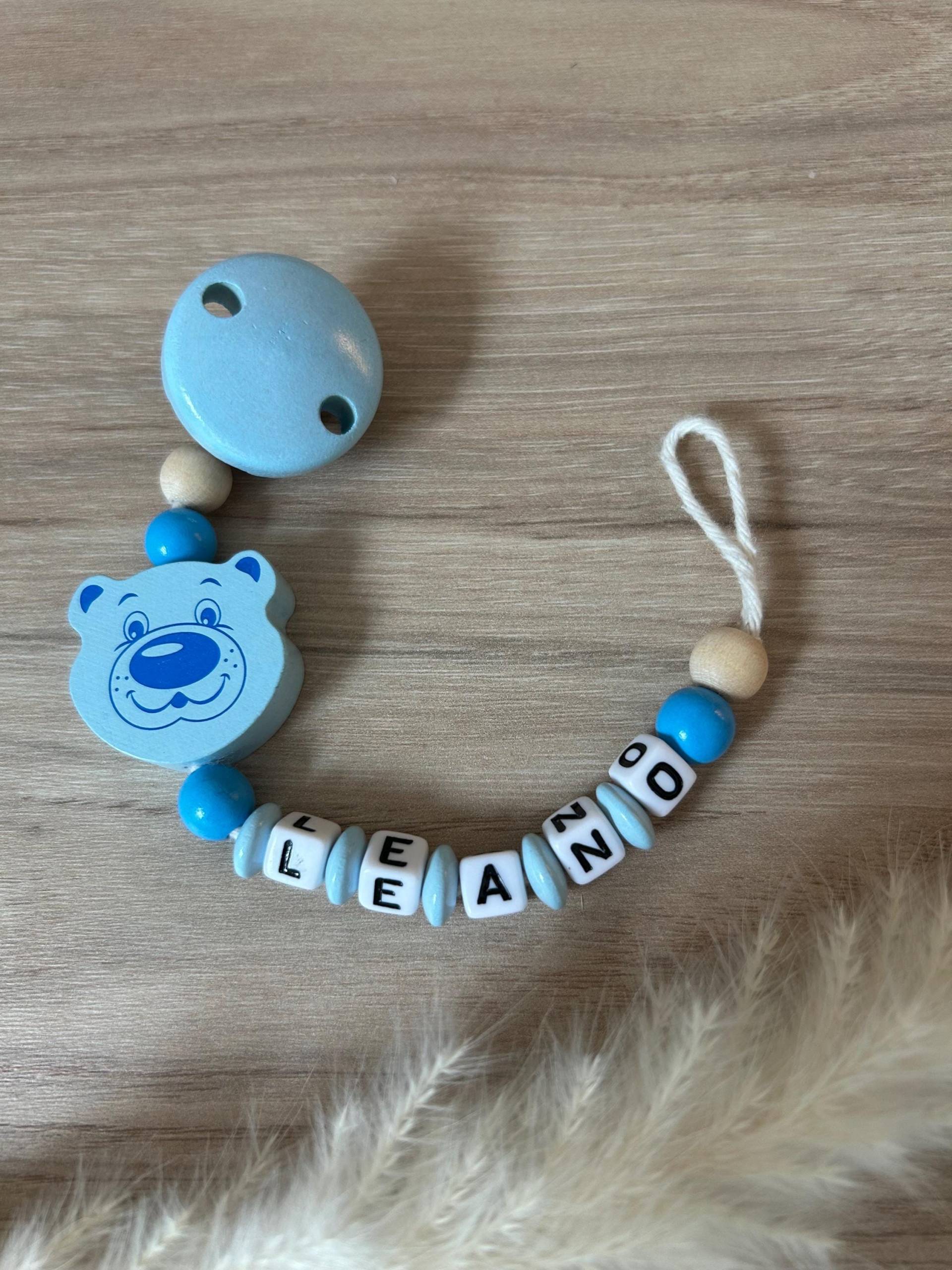 Personalisierte Schnullerketten | Junge Geburt Holzclip Nach Wahl von Etsy - LichtliebebyAlina