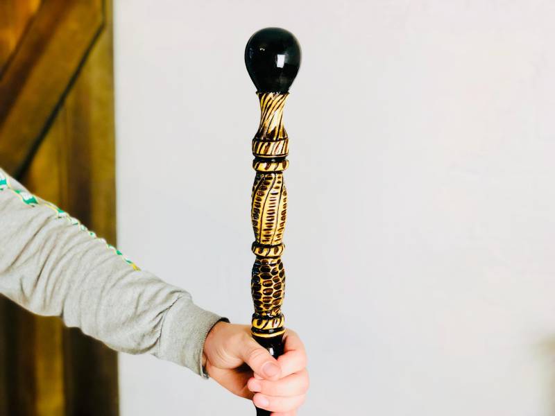 Zaubererstab, Magierstab, Zauberstab von Etsy - Lieblingsschirm