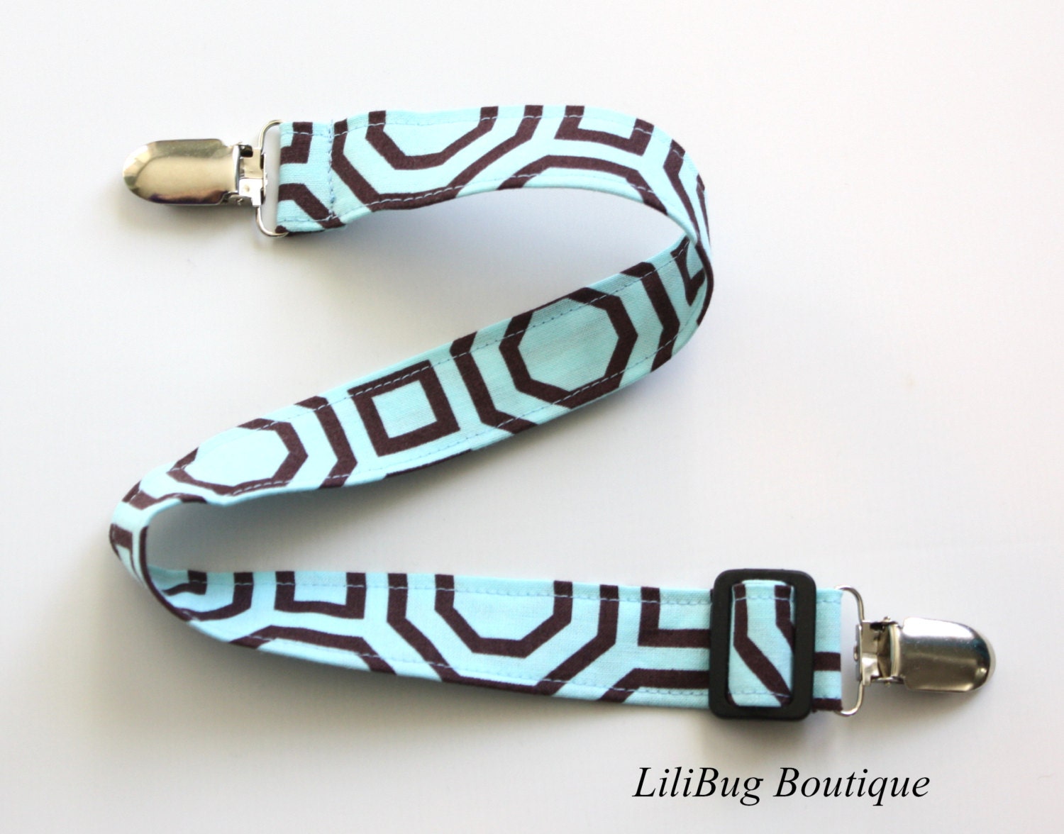 Lilibug-Blau Und Chocolate Brown Einstellbar Krankenpflege - Hosen-Clip von Etsy - LiliBugBoutique