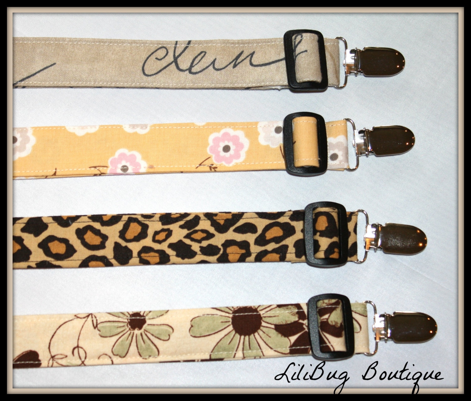 Lilibug Wählen Sie Einstellbare Krankenpflege Und Bib Clip - Neutrale Gelbe Creme von Etsy - LiliBugBoutique