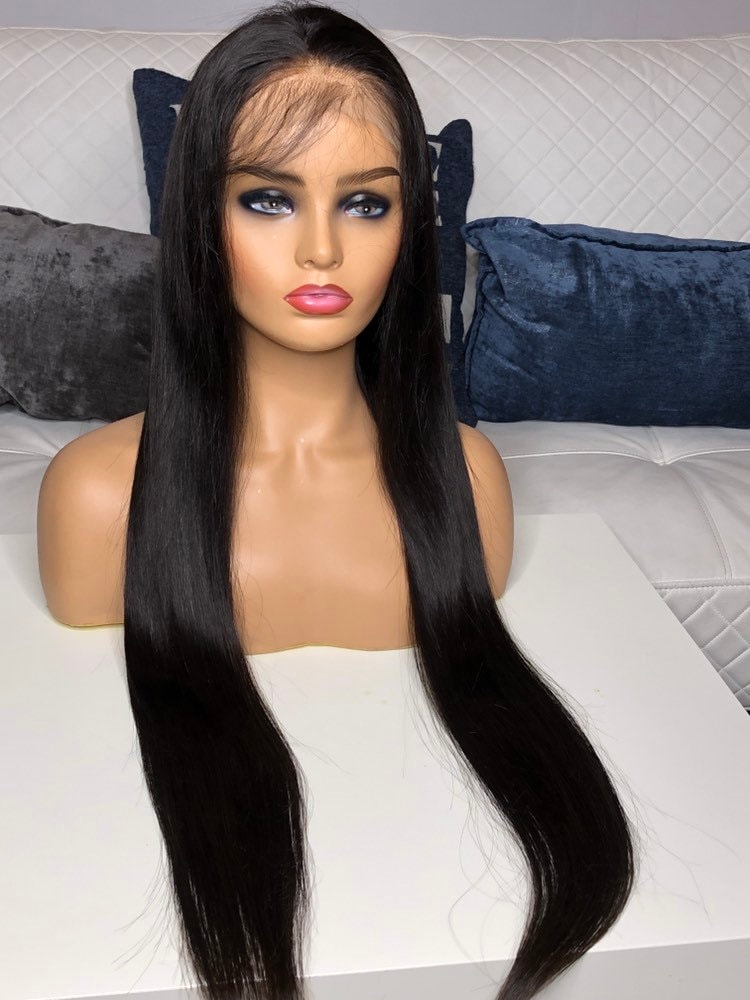 30" Volle Spitze Gerade Perücke von Etsy - LillianMichelCo