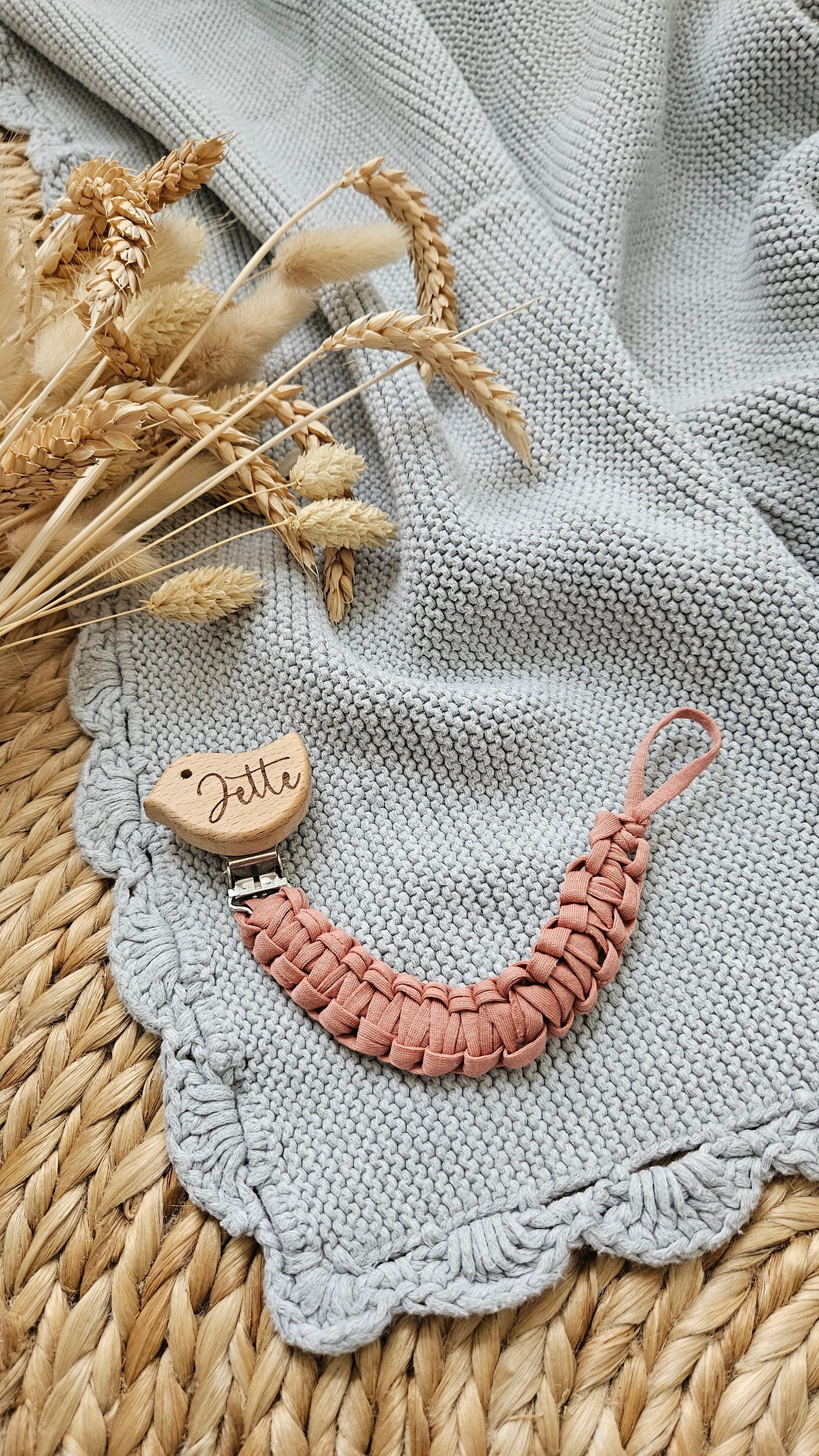 Schnullerkette/Schnullerband Personalisiert Schnullerkette/Schnullerband Personalisiert von Etsy - LiluZauber