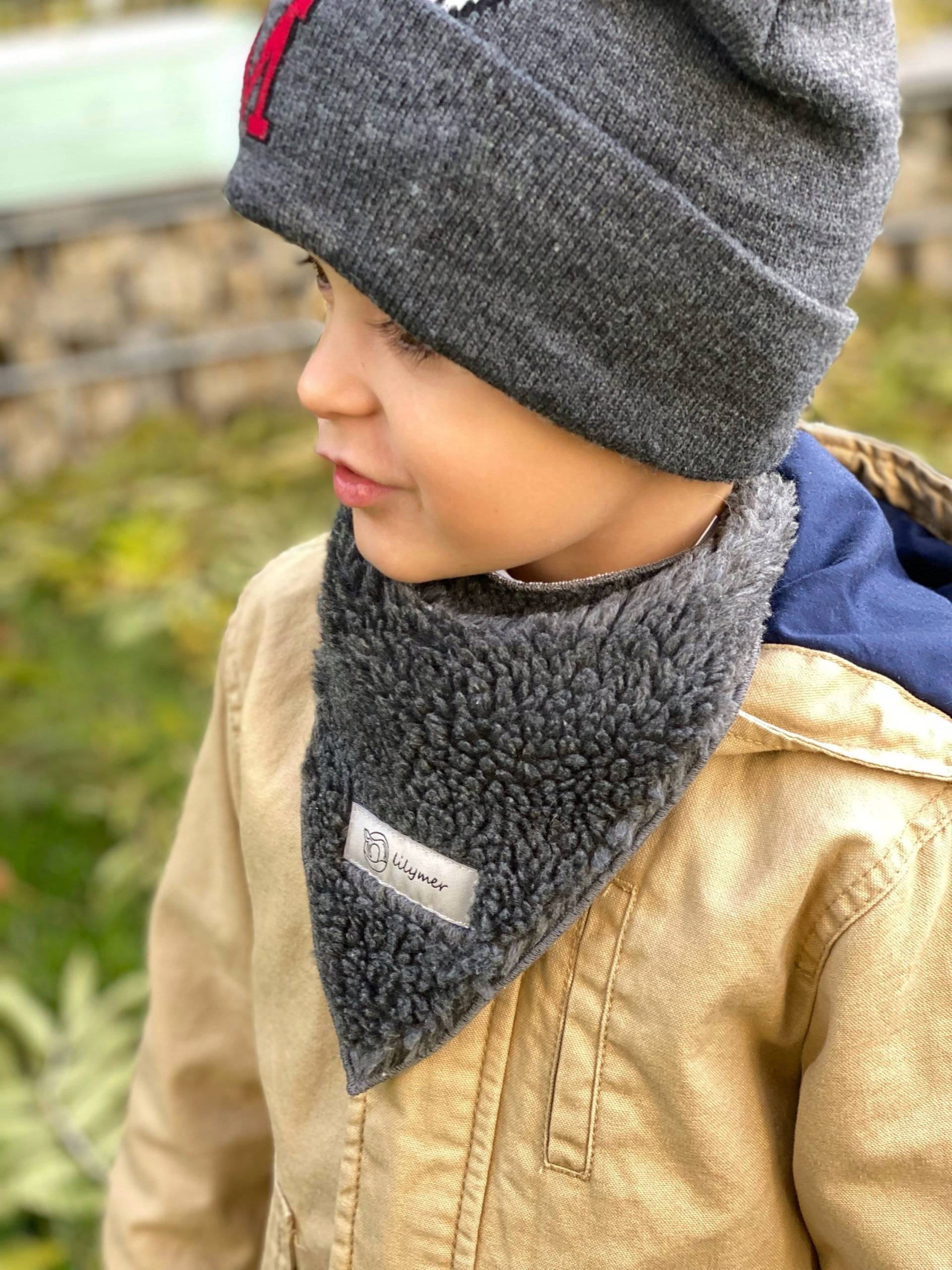 Babyhalstuch Aus Teddy-Baumwolle Babyhalstuch Aus Teddy-Baumwolle von Etsy - Lilymer