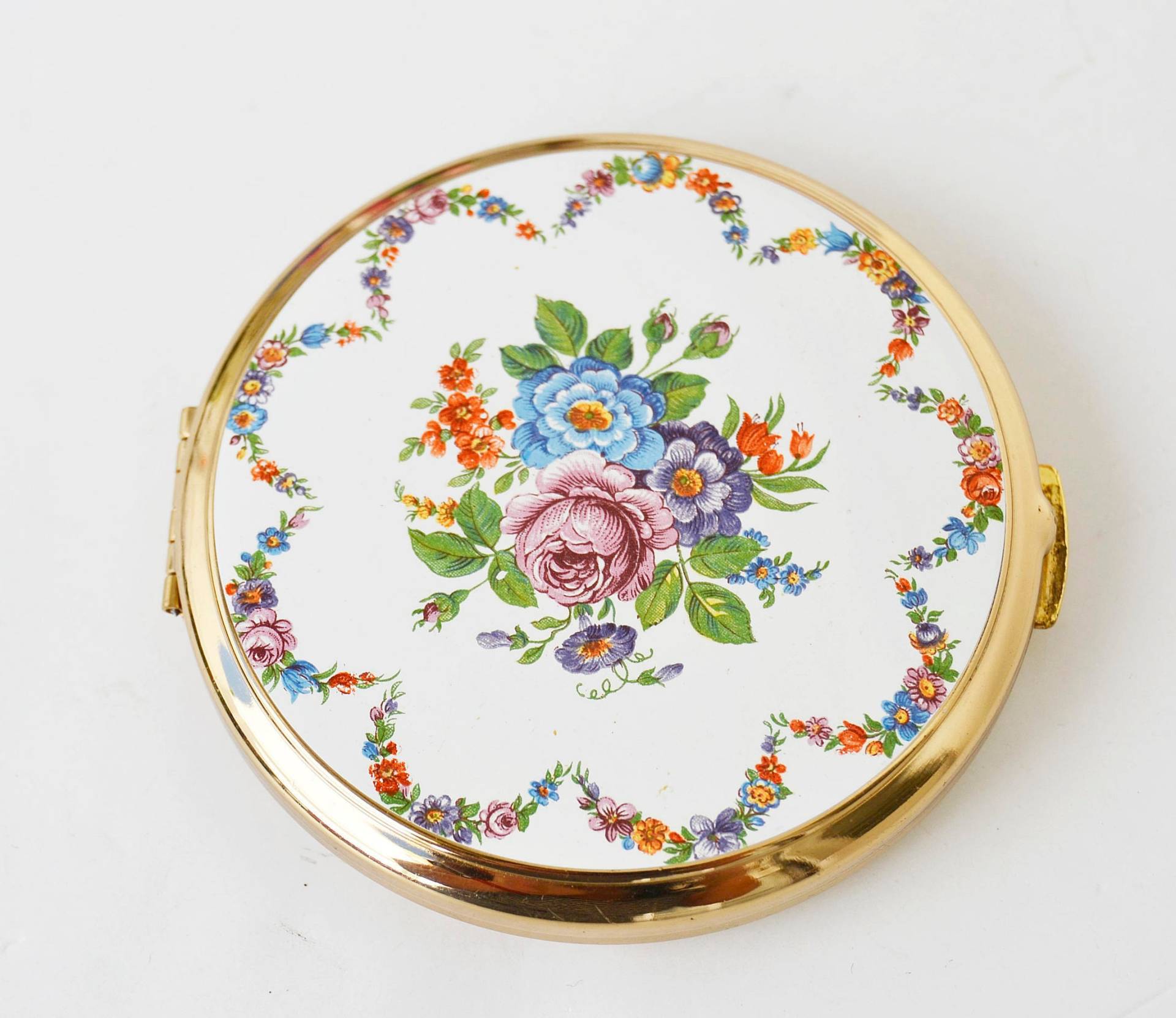 Vintage Gold Und Weiß Mit Blumen Vintage Gold Und Weiß Mit Blumen von Etsy - Limbhad