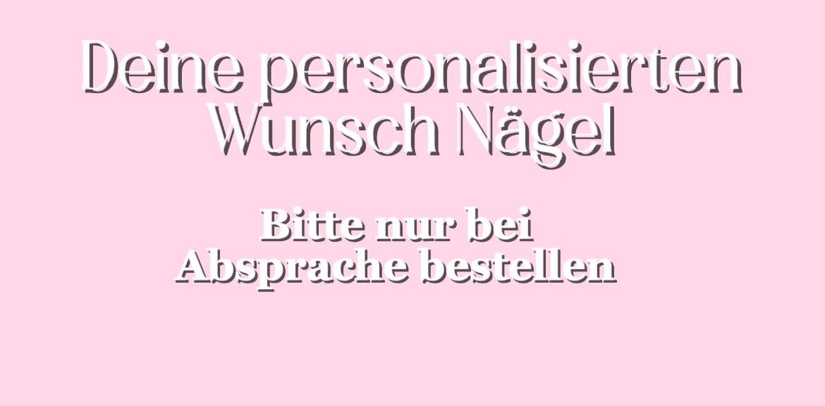 Personalisierte Press On Nails Aufklebe Nägel Handmade von Etsy - LinaLuxuryNails