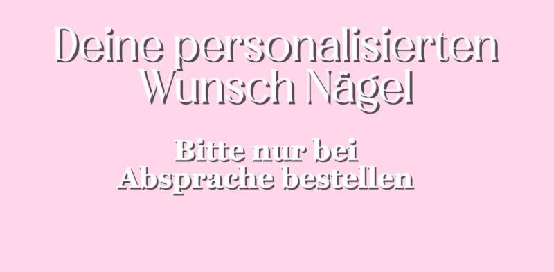 Personalisierte Press On Nails Aufklebe Nägel Handmade Personalisierte Press On Nails Aufklebe Nägel Handmade von Etsy - LinaLuxuryNails