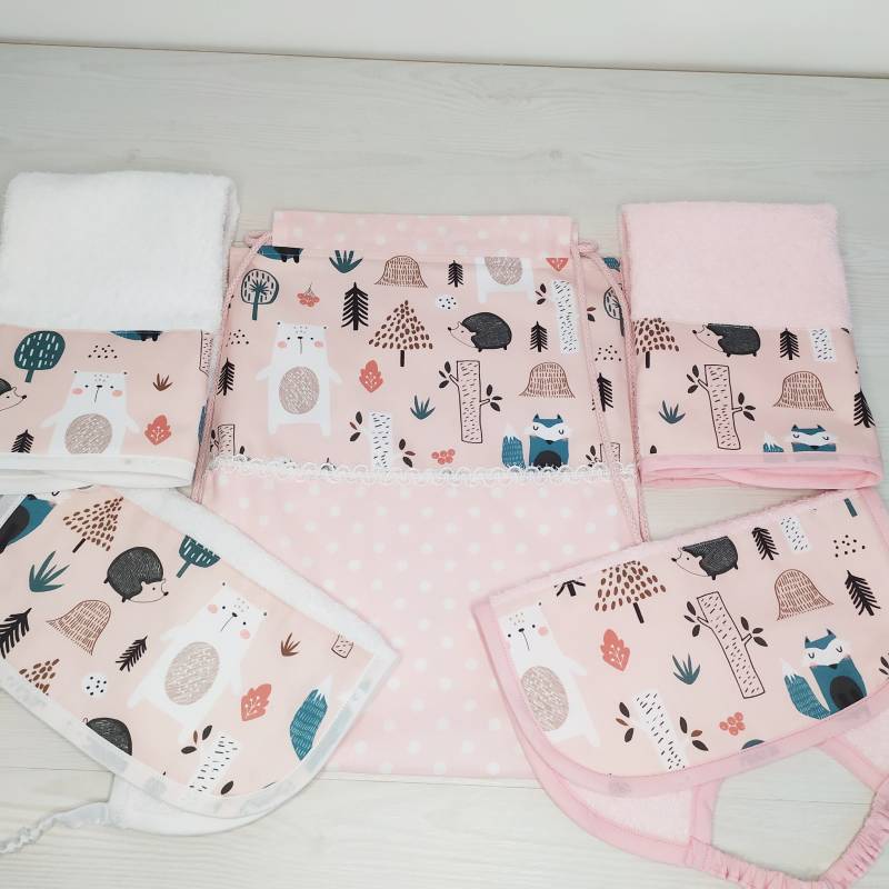 Anpassbares Kinderzimmer-Set, Abgestimmtes Rosa Für Mädchen von Etsy - LindacollectionStore