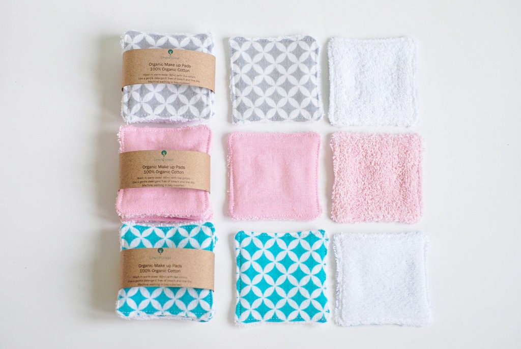 Wiederverwendbare Make-Up-Entferner-Pads Aus Bio-Baumwolle Terry Flanell Scrubbies Wiederverwendbare Make-Up-Entferner-Pads Aus Bio-Baumwolle Terry Flanell Scrubbies von Etsy - LinenForest