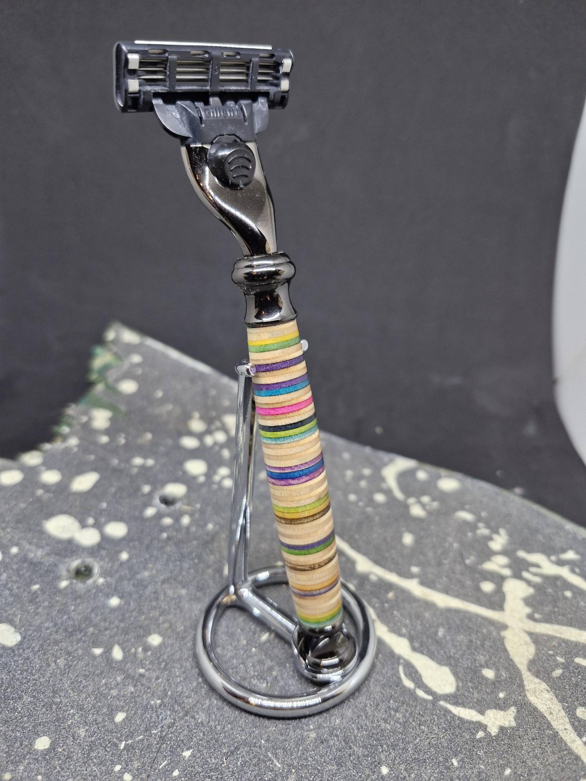 Nassrasierer Aus Alten Skateboards Nassrasierer Aus Alten Skateboards von Etsy - LinietteKreativ