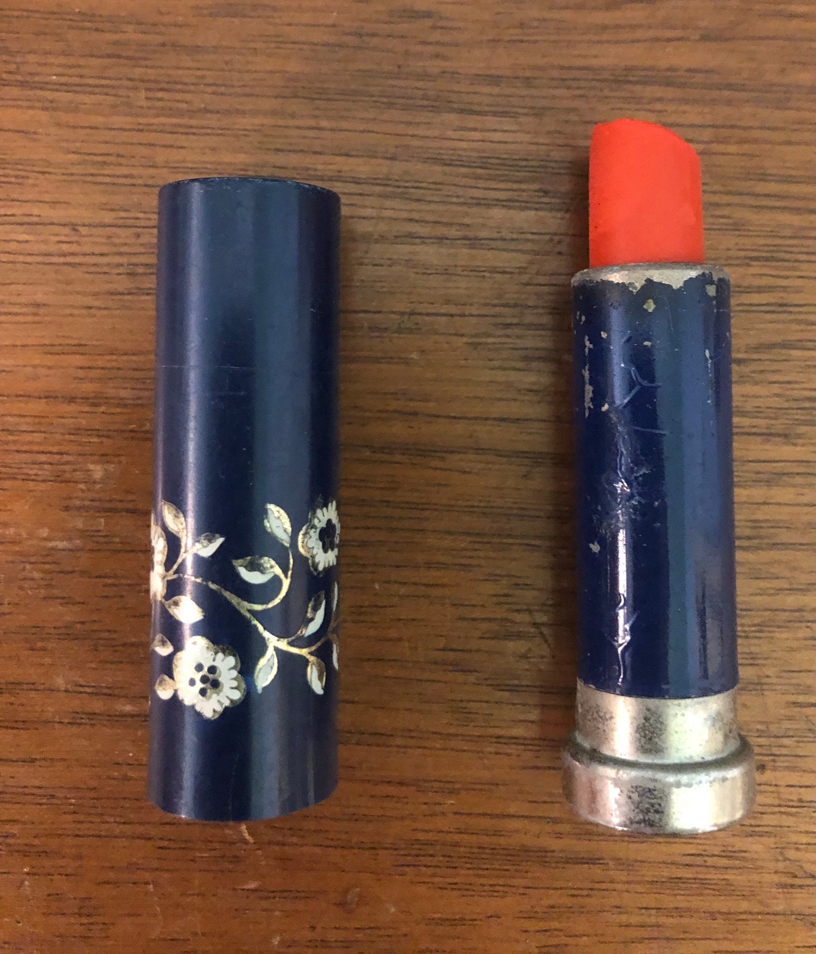 Helena Rubinstein Le Vibrant Orange Lippenstift von Etsy - LipstickandPanties