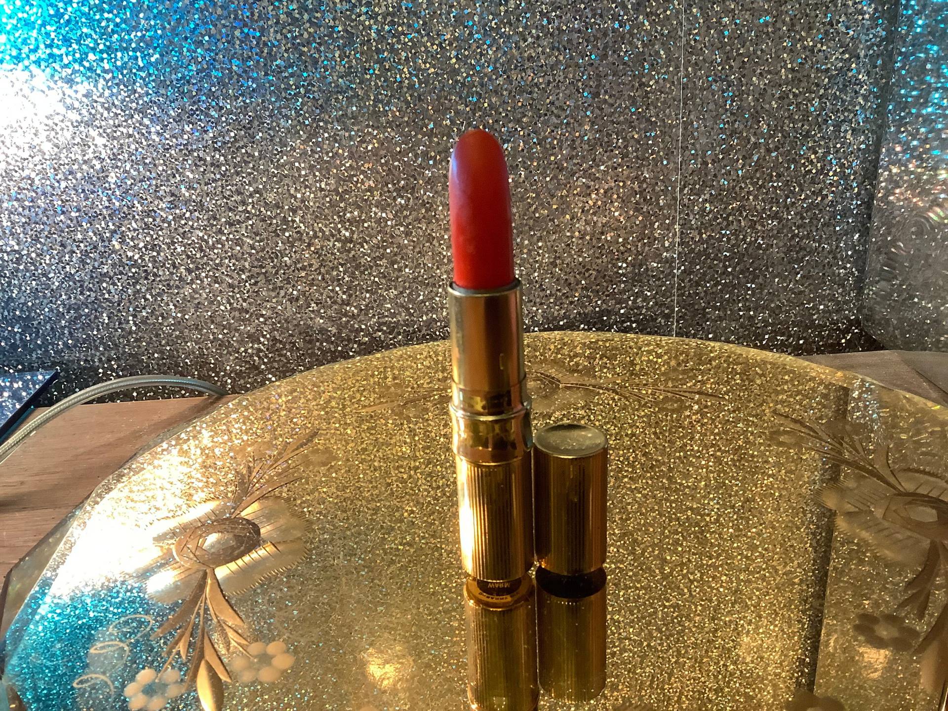Hudnut Du Barry Warmer Mohn Lippenstift Hudnut Du Barry Warmer Mohn Lippenstift von Etsy - LipstickandPanties