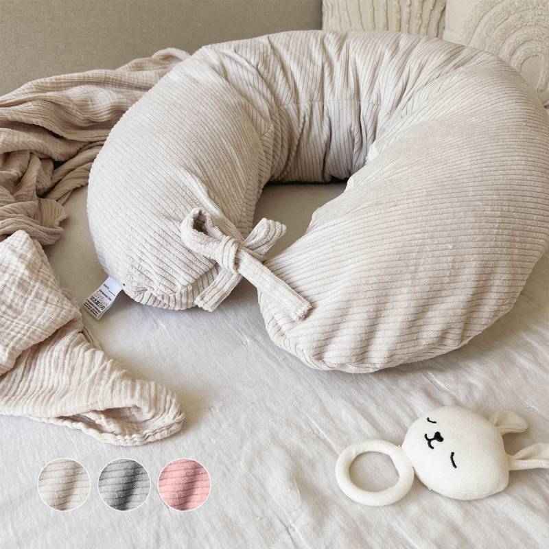 stillkissen/Seitenschläferkissen Cord Beige, Rosa Oder Grau stillkissen/Seitenschläferkissen Cord Beige, Rosa Oder Grau von Etsy - LittleANTunique
