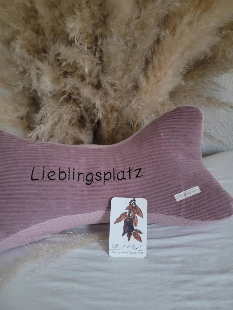 Leseknochen/Lesekissen/Nackenstütze - Optional Mit Personalisierung Aus Weichem Cordnick Geschenkidee Für Leseratten & Bücherliebhaber von Etsy - LittleChestnuts