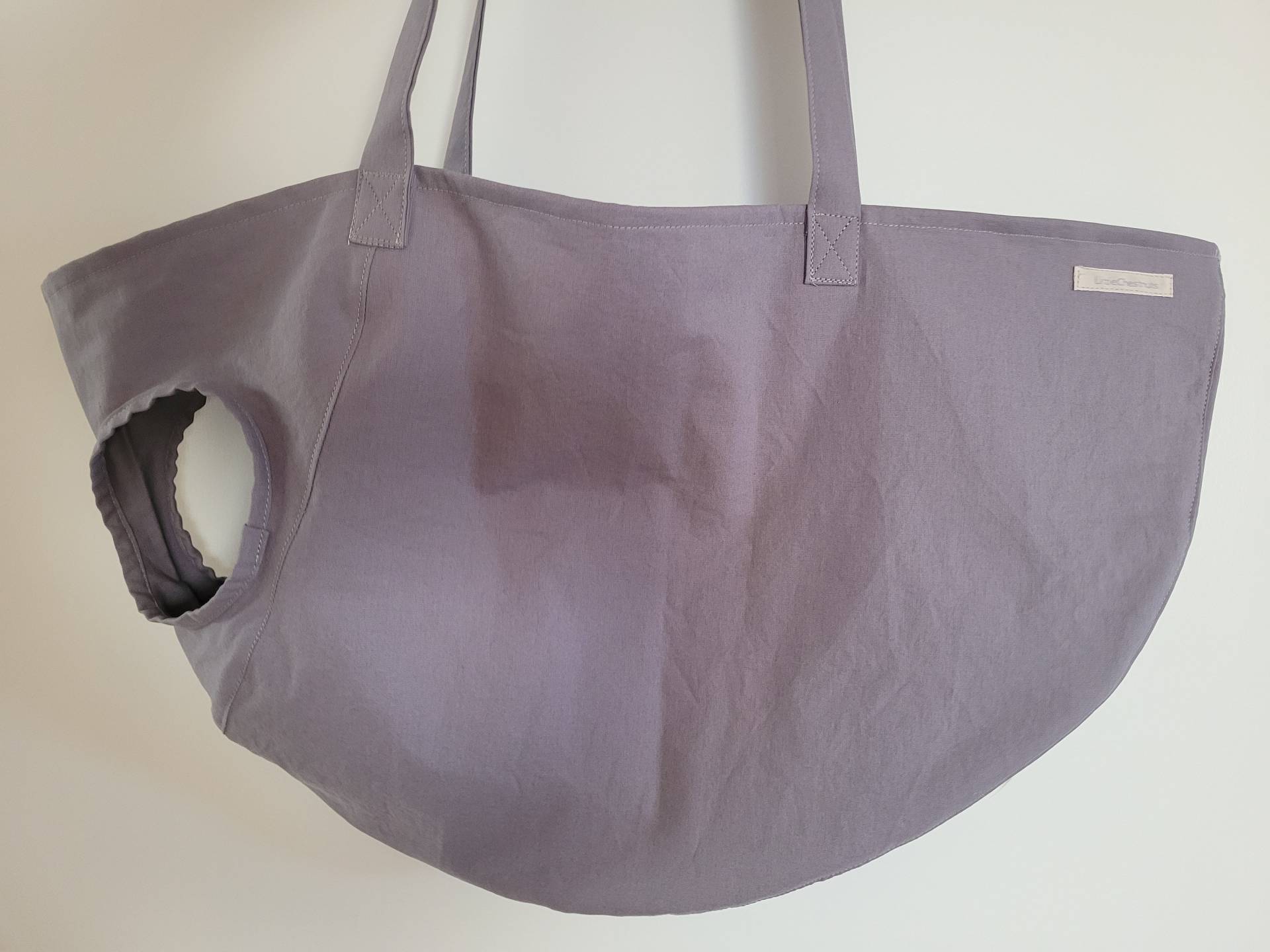 Personalisierte Wiegetasche/Wiegetuch Für Hebammen Aus 100% Baumwolle Bis 7Kg - Grau Geschenkidee Babywiegen von Etsy - LittleChestnuts