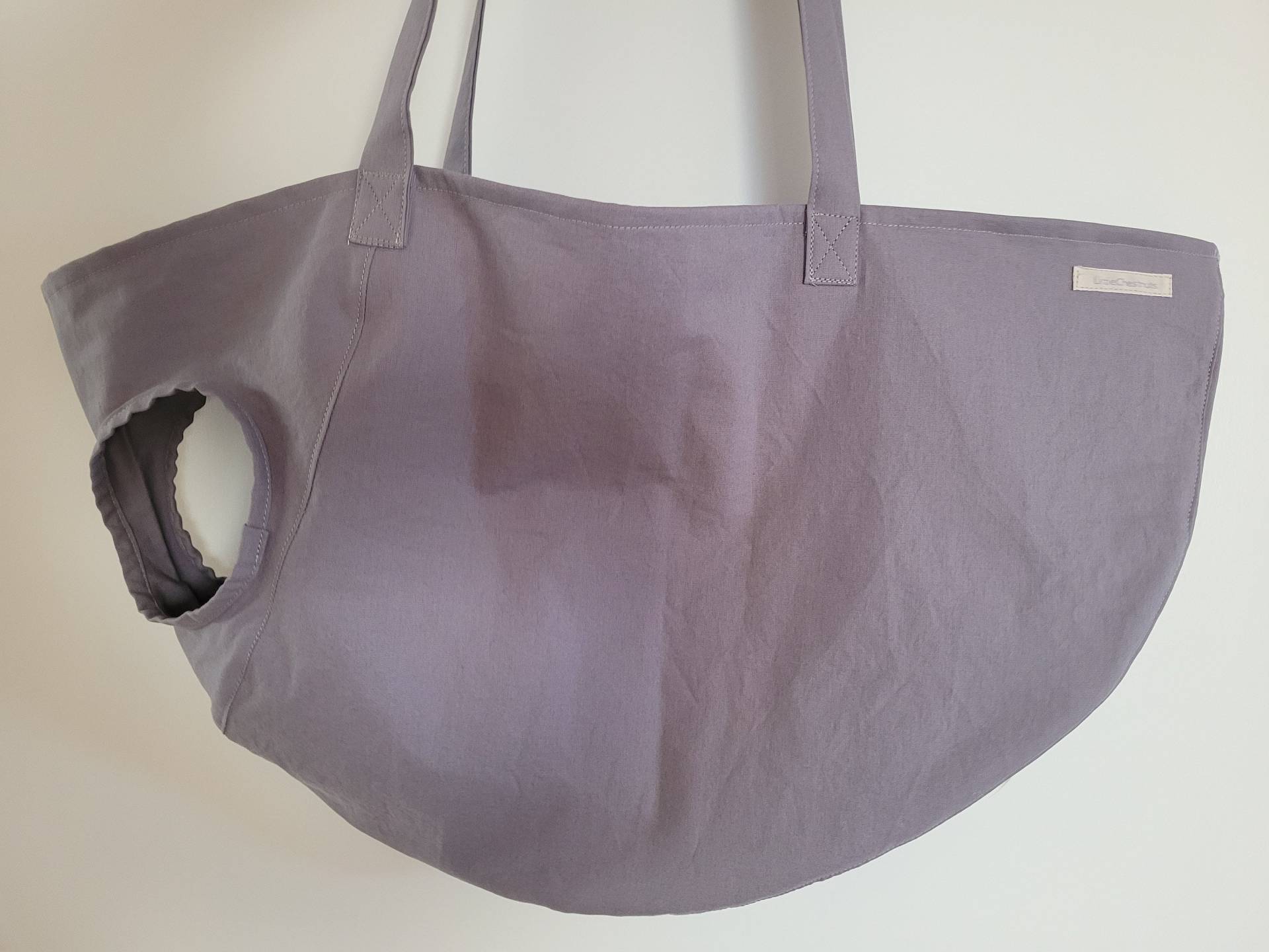 Personalisierte Wiegetasche/Wiegetuch Für Hebammen Aus 100% Baumwolle Bis 7Kg - Grau Geschenkidee Babywiegen von Etsy - LittleChestnuts