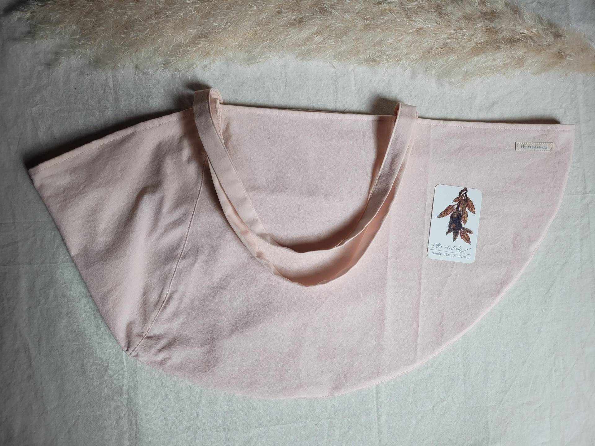 Personalisierte Wiegetasche/Wiegetuch Für Hebammen Aus 100% Baumwolle Bis 7Kg - Hellrosa Geschenkidee Babywiegen von Etsy - LittleChestnuts