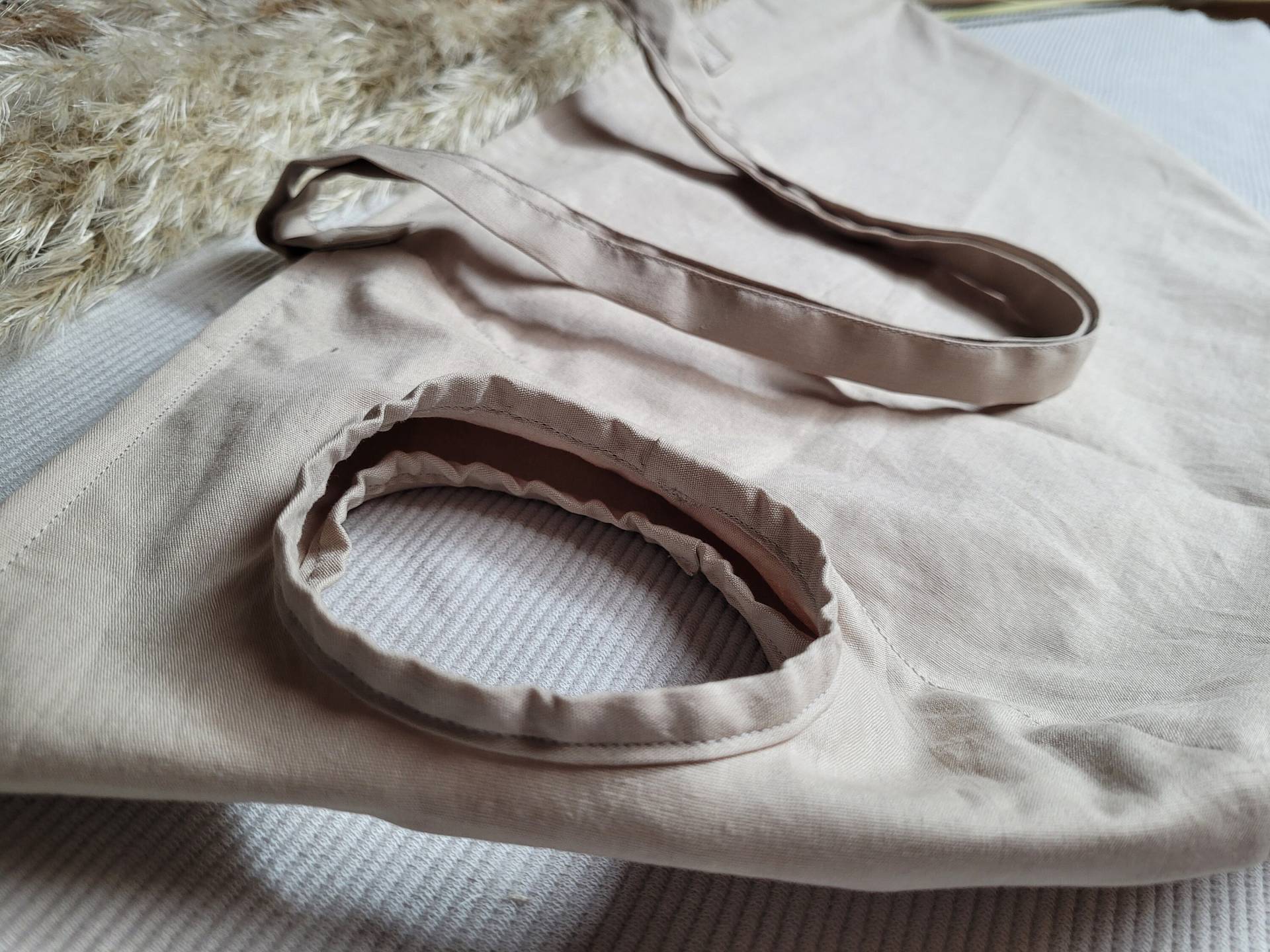 Personalisierte Wiegetasche/Wiegetuch Für Hebammen Aus Weichem Und Hautfreundlichem Fahnentuch - 100% Baumwolle Beige Geschenkidee von Etsy - LittleChestnuts