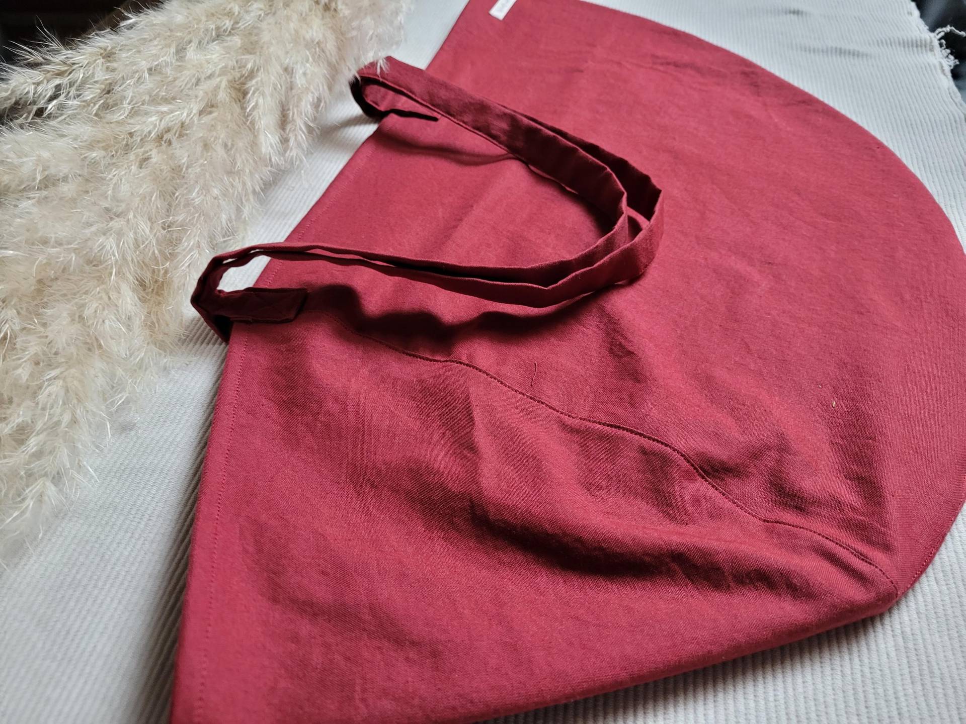 Personalisierte Wiegetasche/Wiegetuch Für Hebammen Aus Weichem Und Hautfreundlichem Fahnentuch - 100% Baumwolle Rot Geschenkidee von Etsy - LittleChestnuts