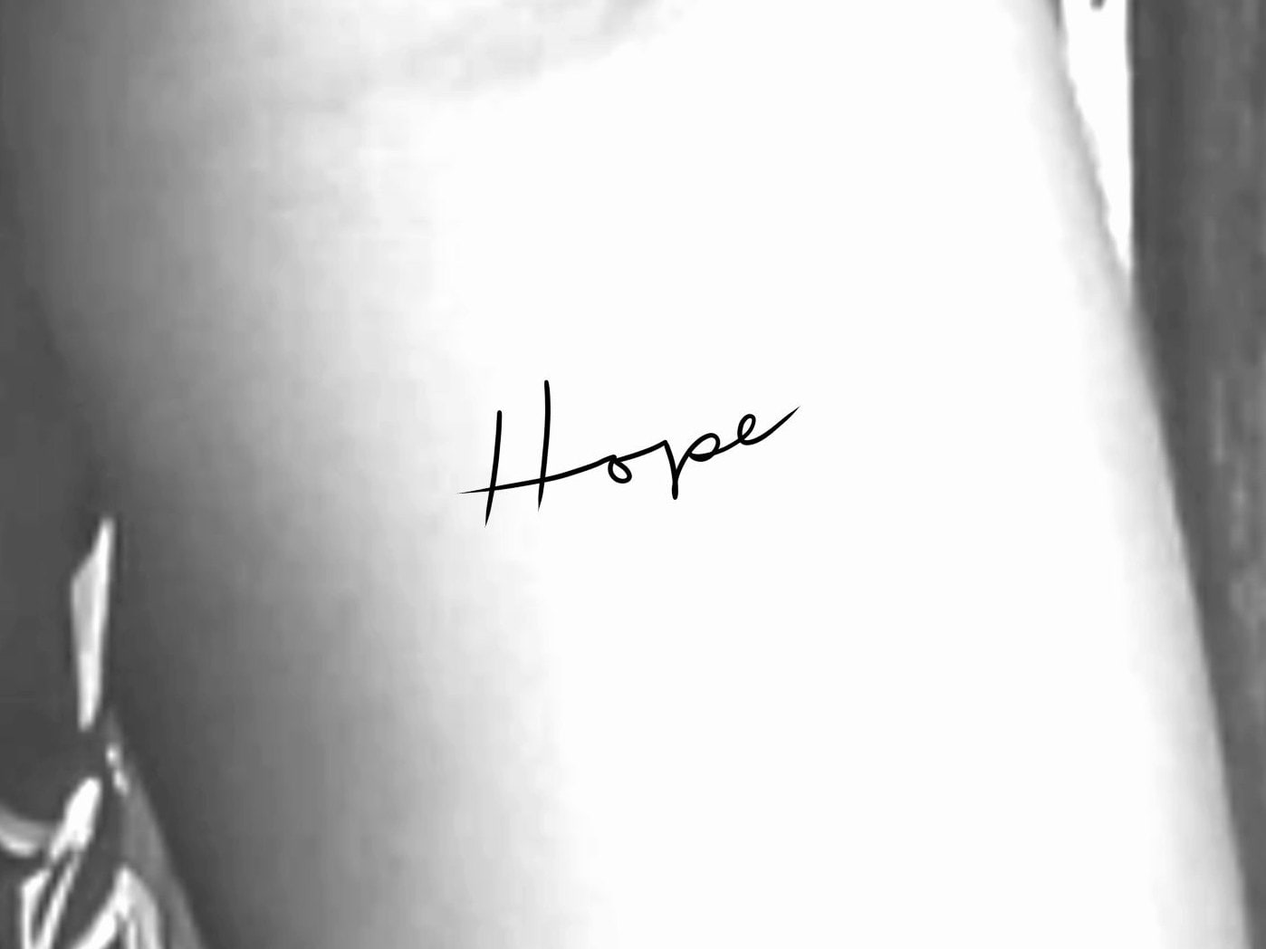 Hope Temporäres Tattoo von Etsy - LittleCuteTattoo