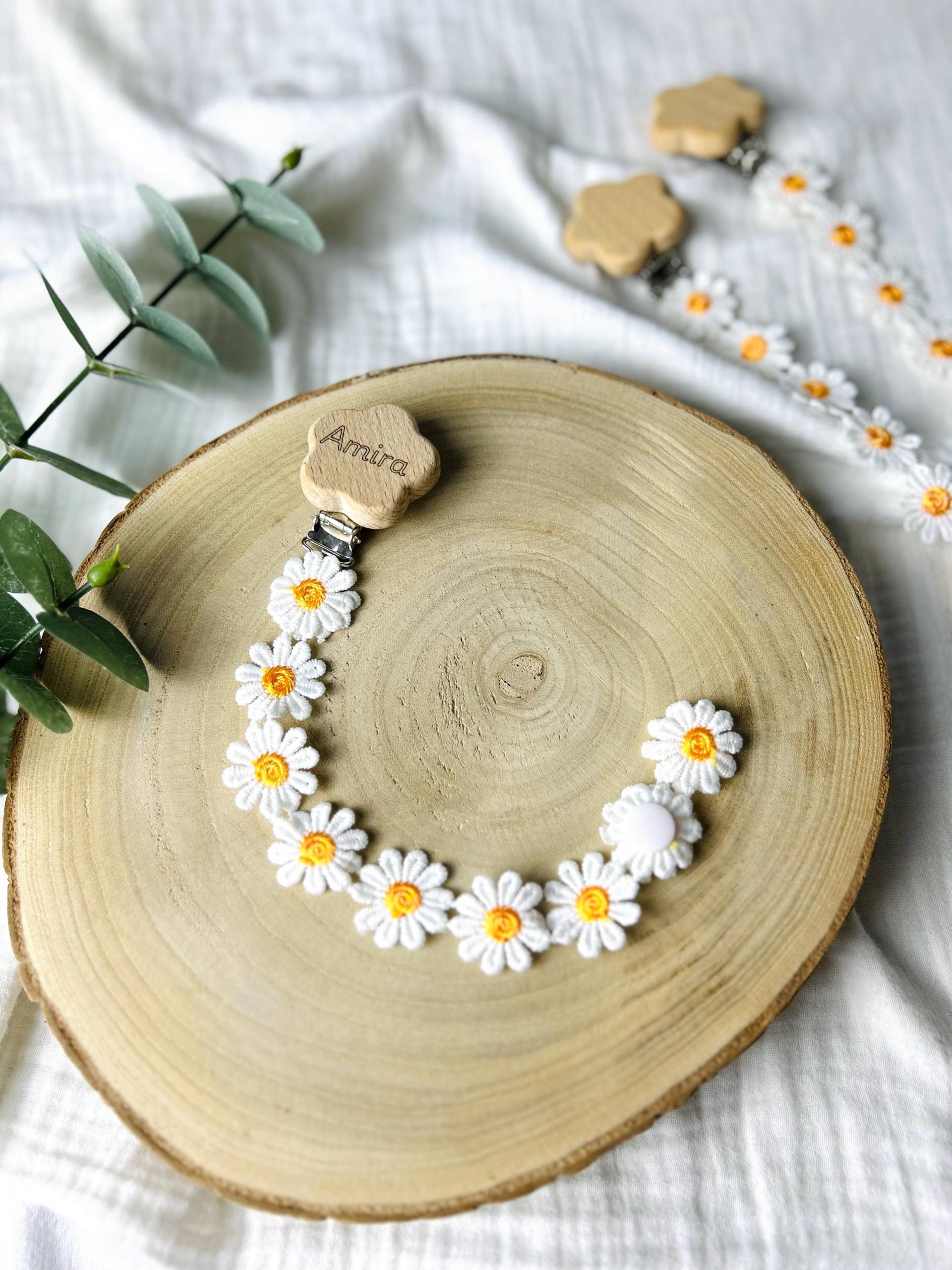 Schnullerband Mit Namen - Geschenk Babyparty- Mevlüt Geburt von Etsy - LittleLitchiBaby