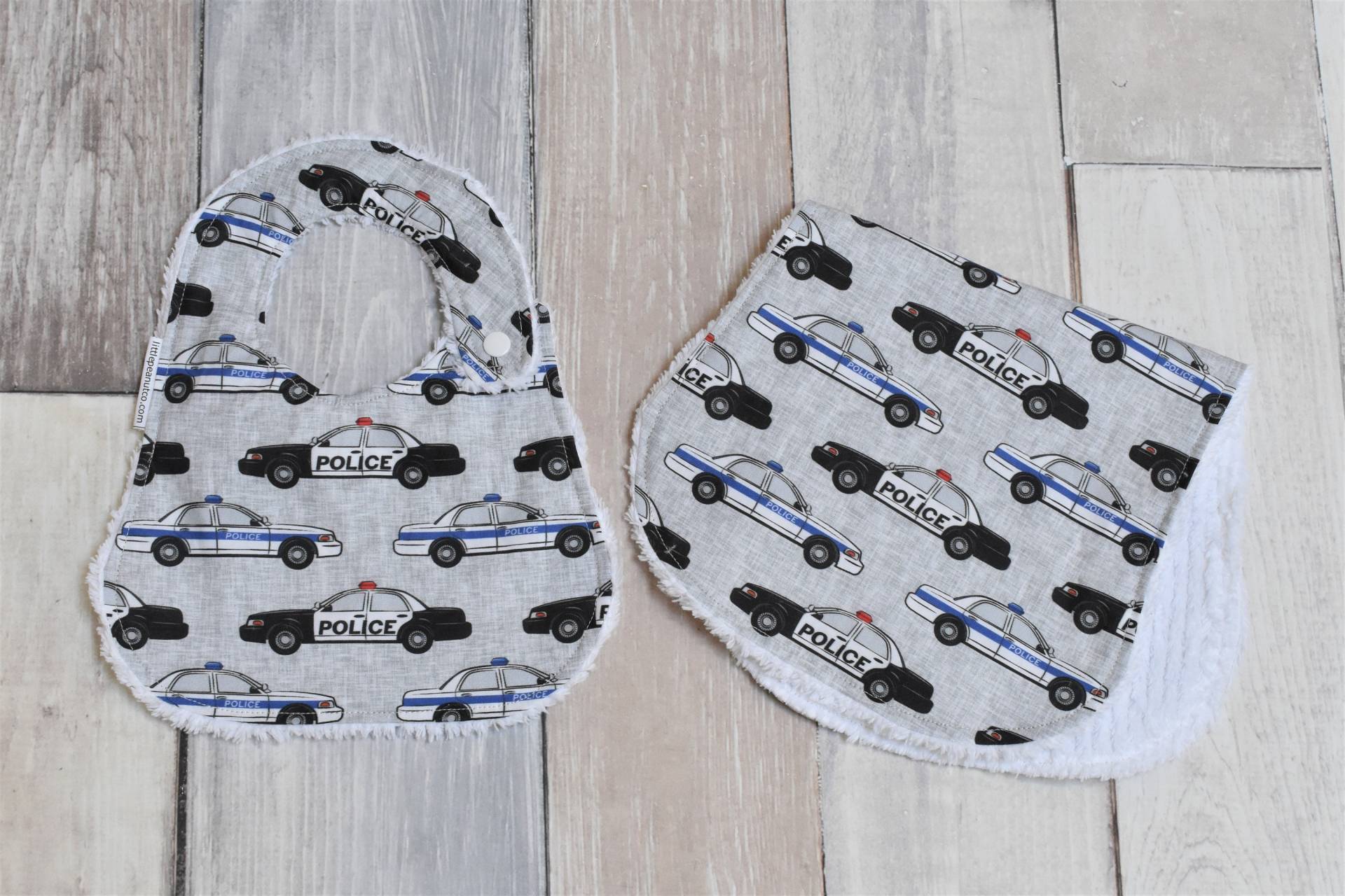 Polizei Baby Lätzchen - Spucktuch Geschenk Polizist Auto von Etsy - LittlePeanutCompany