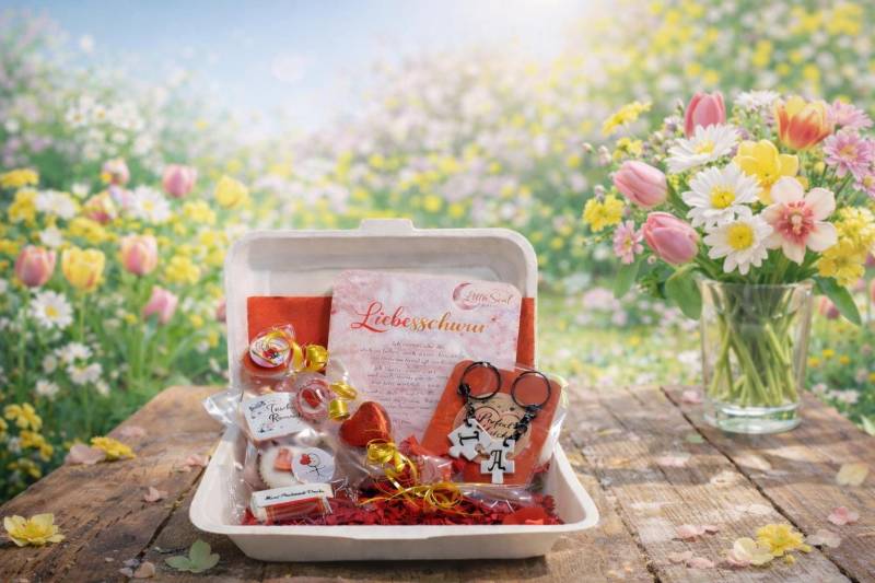 Kleines Liebes-Picknick To Go; Individualisierte Anhänger, Liebesschwur, Etwas Süßes Fürs Herz, Taschenromantik von Etsy - LittleSoulArtShop