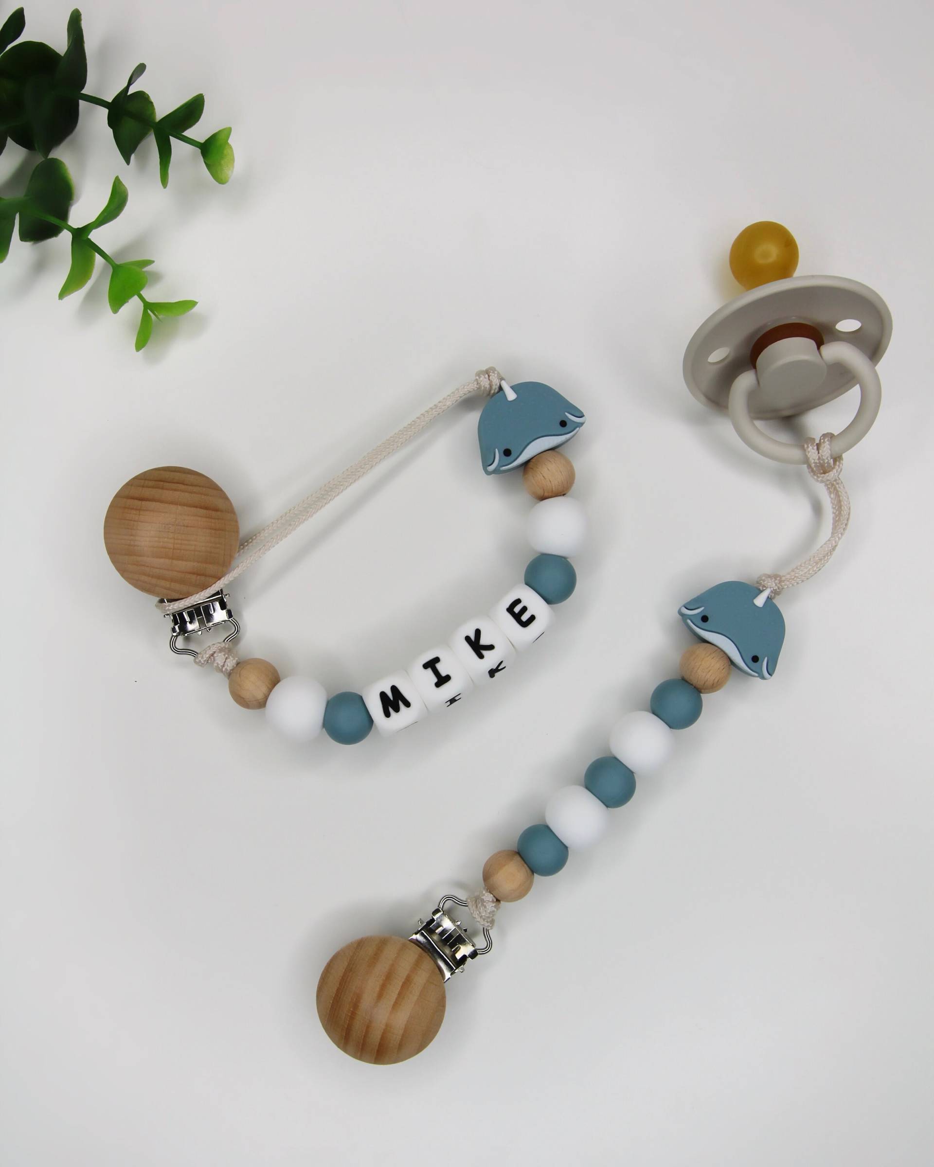 Schnullerkette Mit | Personalisierte Schnullerkette| Namens-Schnullerkette Duschgeschenk Nach Wunsch Schnullerkette Mit | Personalisierte Schnullerkette| Namens-Schnullerkette Duschgeschenk Nach Wunsch von Etsy - LittlewhaleUS