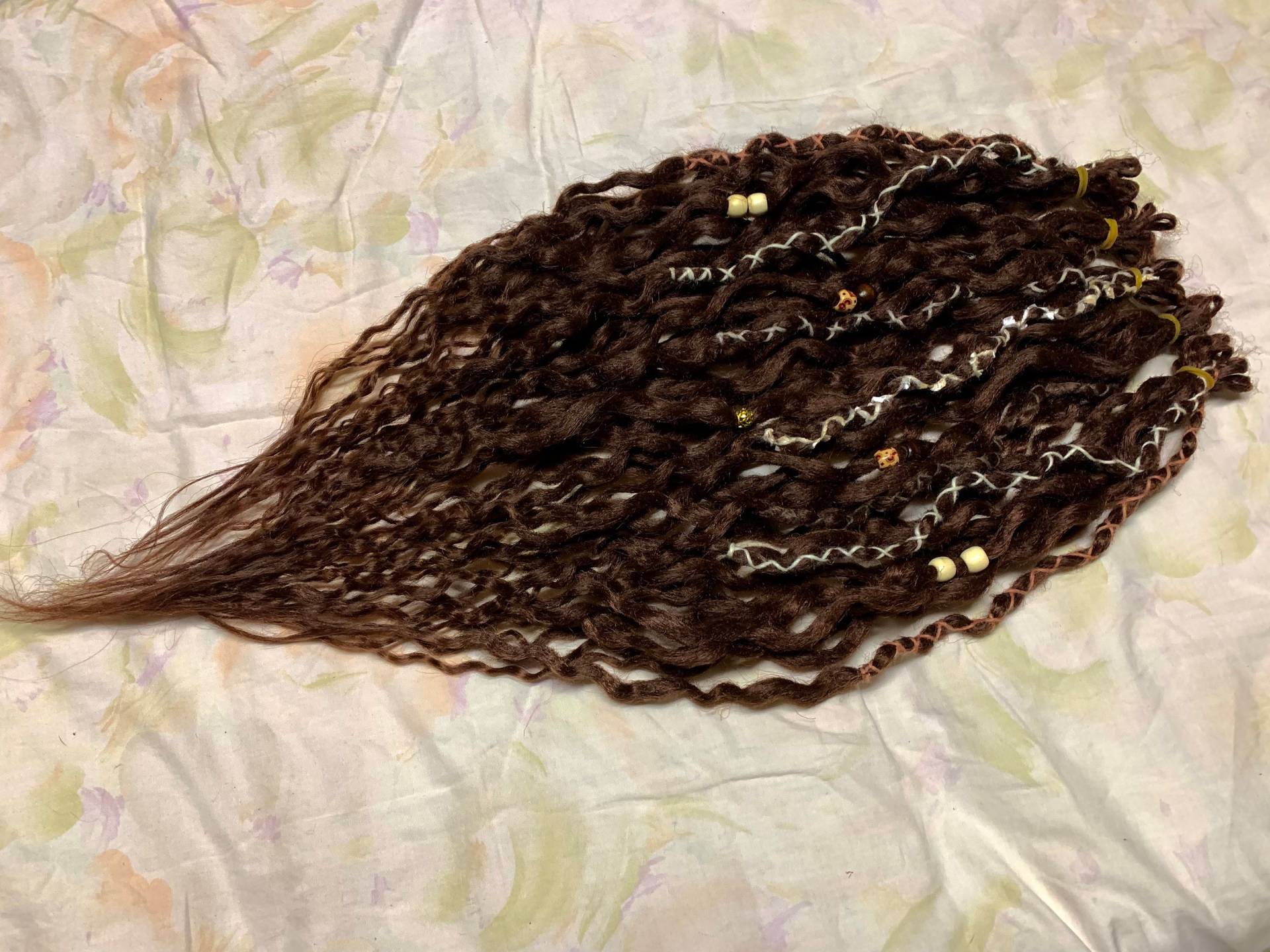 Eternal Vanity Wavy | Custom Made Dreadlocks Extensions Synthetic Dreads Brown von Etsy - LivanaDreadart