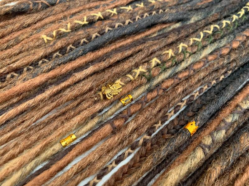 Natural Harmony | Se Or De Smooth Dreadlocks Extensions Synthetic Dreads Partial Full Sets Brown Blond Lightblond Darkbrown Copper von Etsy - LivanaDreadart